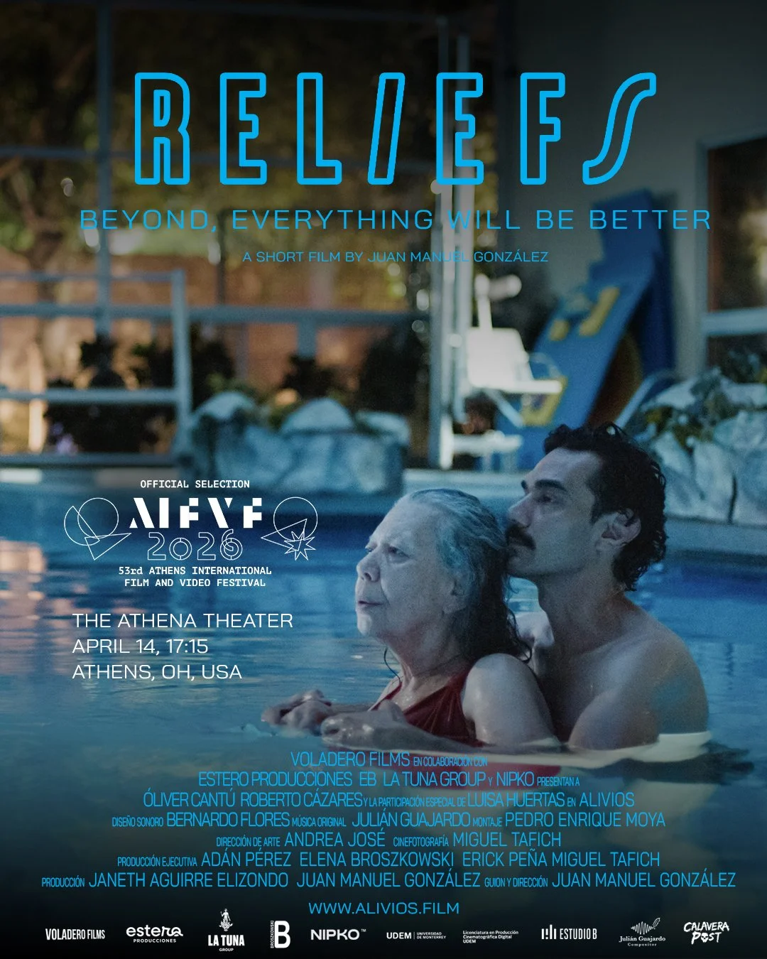 Excited to share the screening for RELIEFS at the Athens International Film and Video Festival 🎬 @aifvf 

Being selected to a festival with 53 years of history and tradition is very special to us, we&rsquo;re really grateful to be part of it.

And..