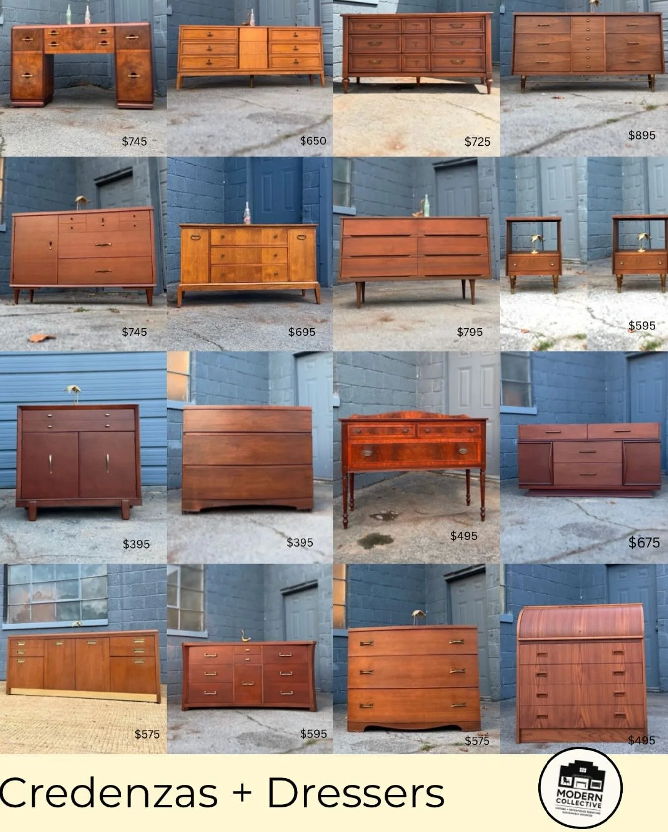 HALF - OFF Delivery ! + 10% OFF 2+ Pieces 
- - 
Bespoke Furniture from Modern Collective
- Regionally Sourced + Refinished to Order Vintage
- Bespoke Handmade Furniture
- Delivery: DMV, RVA, NC, PA, NJ, NYC+
- Message Us To Purchase
- - 
See individu