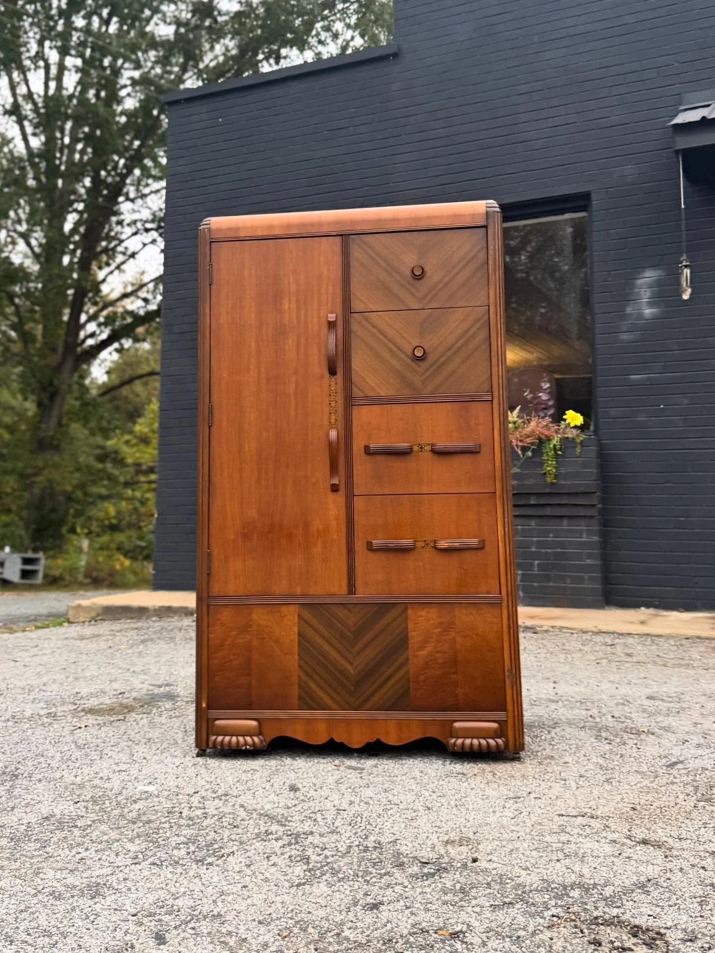 Available ! 
- - 
Vintage Furniture from Modern Collective 
- - 
- Regionally Sourced + Delivered Vintage 
- Tariff Free Locally Owned 
- Bespoke Handmade Furniture 
- Delivery: DMV, RVA, NC, PA, NJ, NYC+
- Message Us To Purchase
- - 
$695:  Art Deco