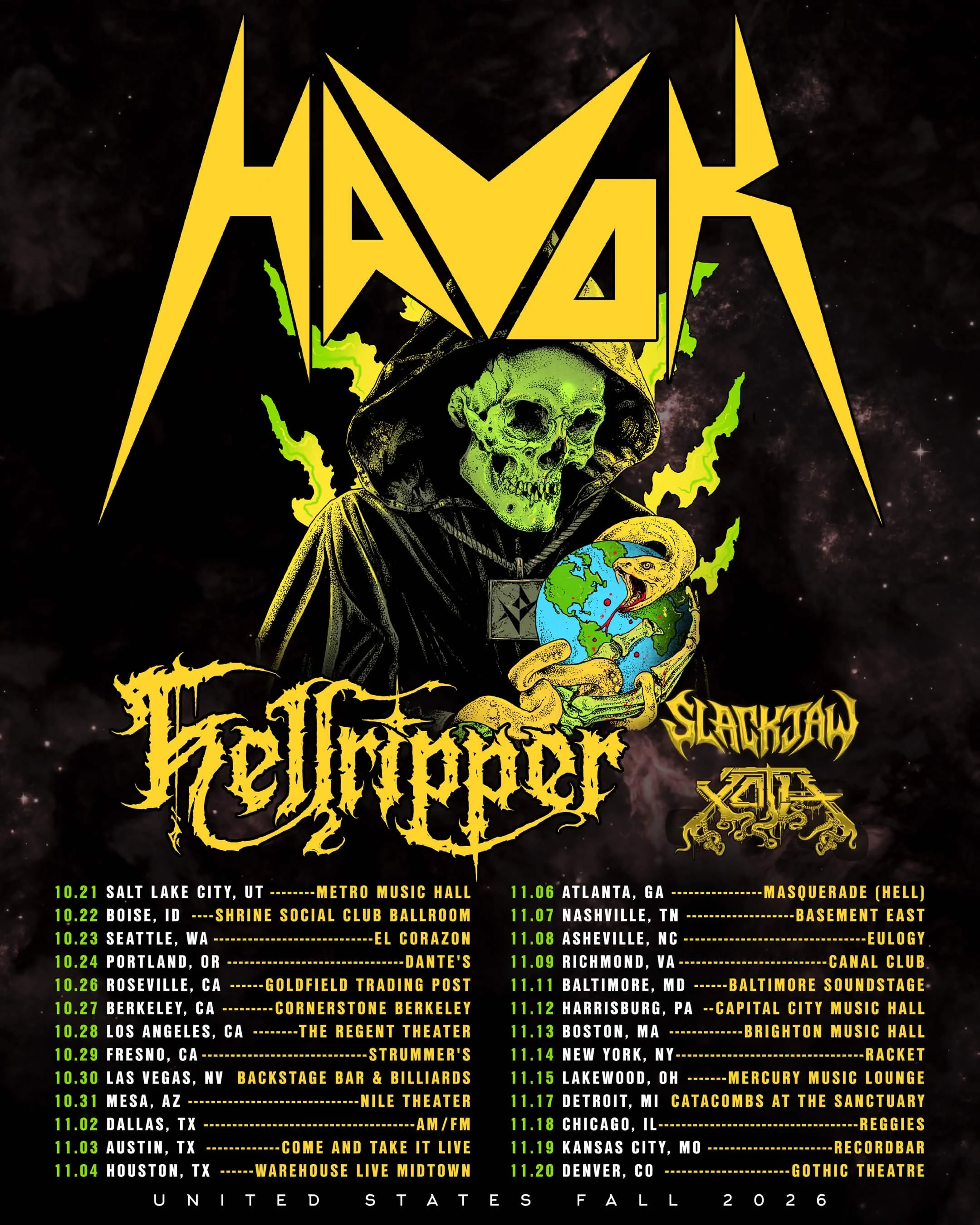 Salt Lake City, UT w/HAVOK