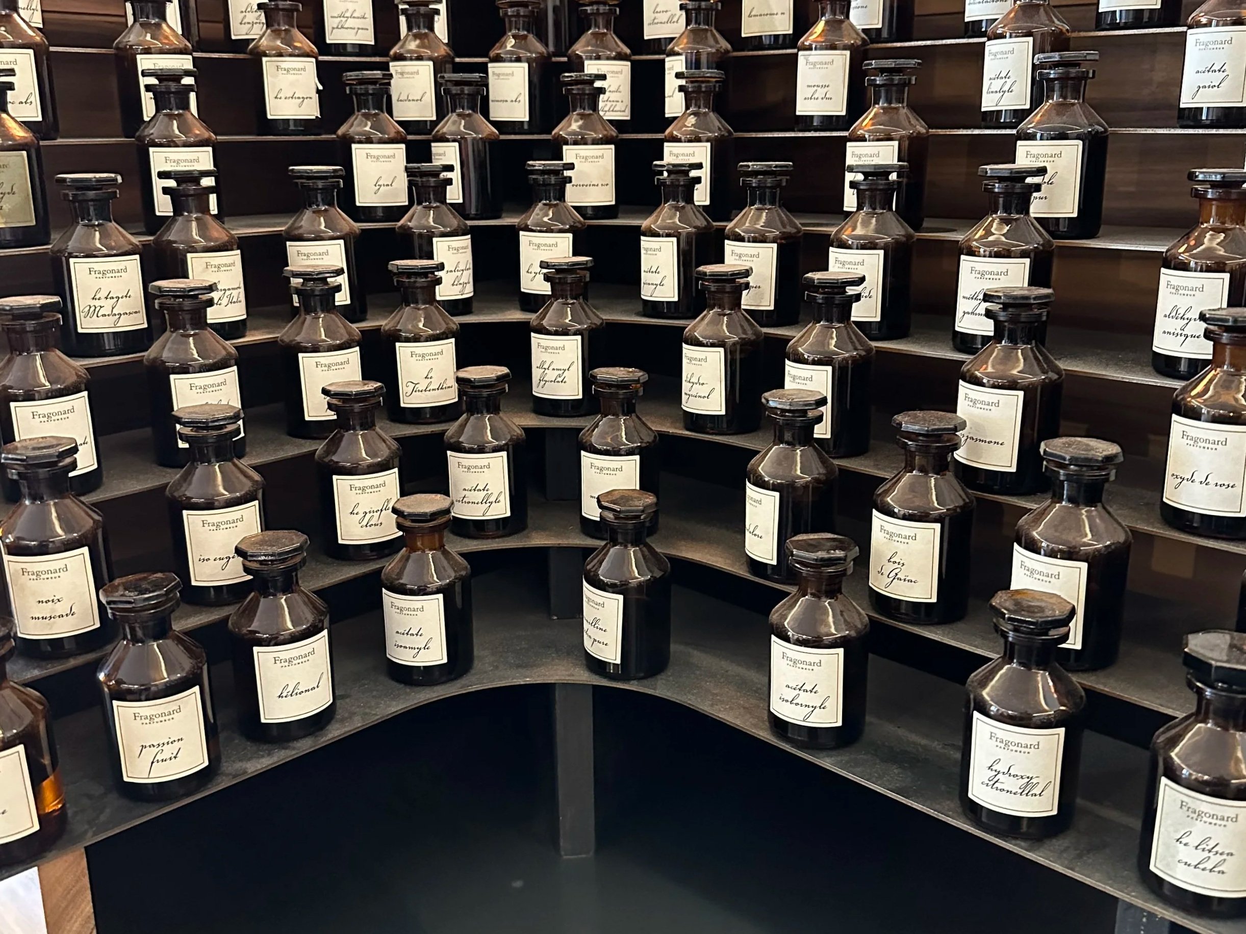 Parfyymiurut. Musée du Parfum Fragonard, Pariisi, Ranska, 2023.