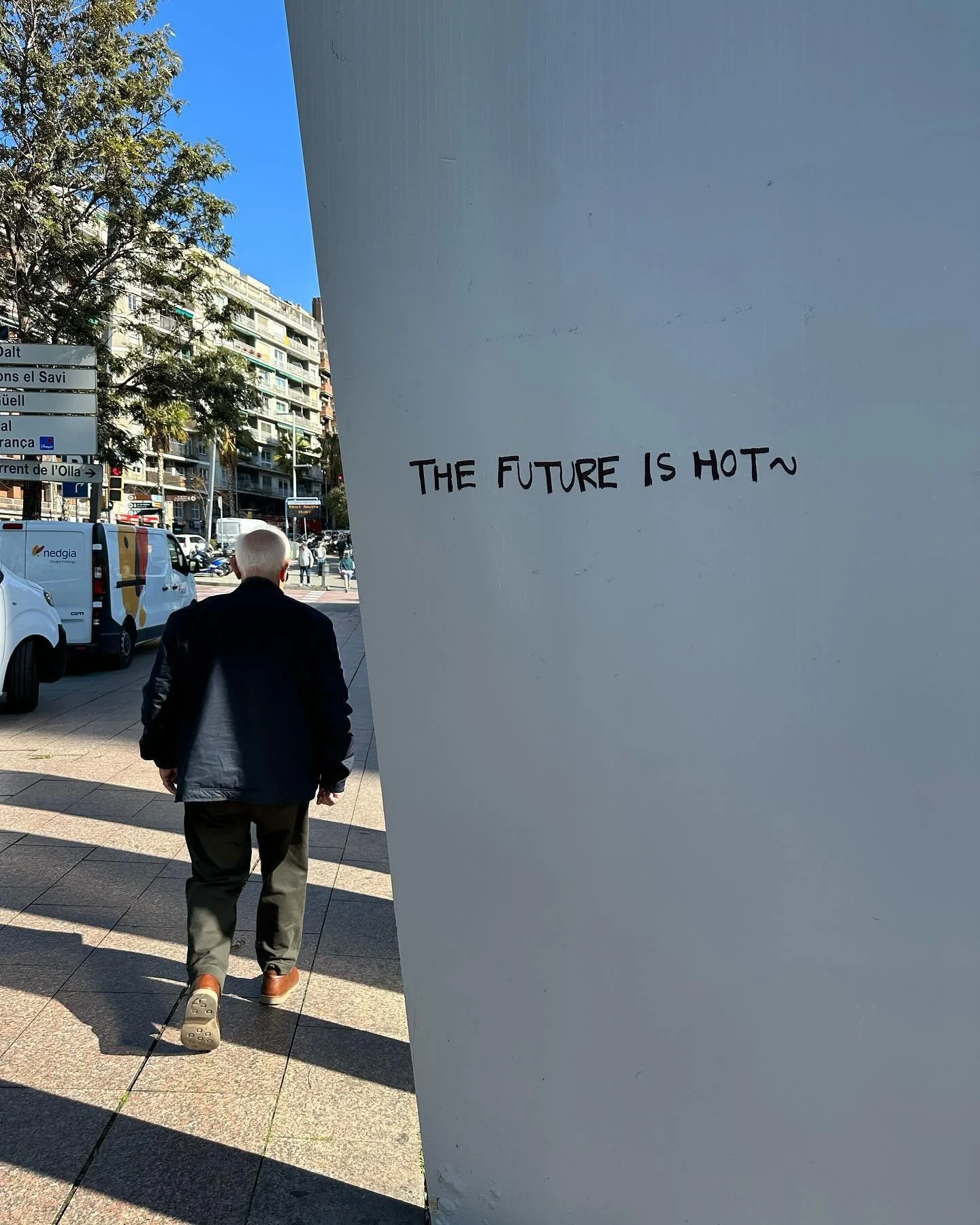 In Barcelona there is going on a major green makeover to combat the heat island effect due to the climate change. Barcelona population density is greater than Manhattan and temperatures are typically up to 7 degrees Celsius higher in the old town tha