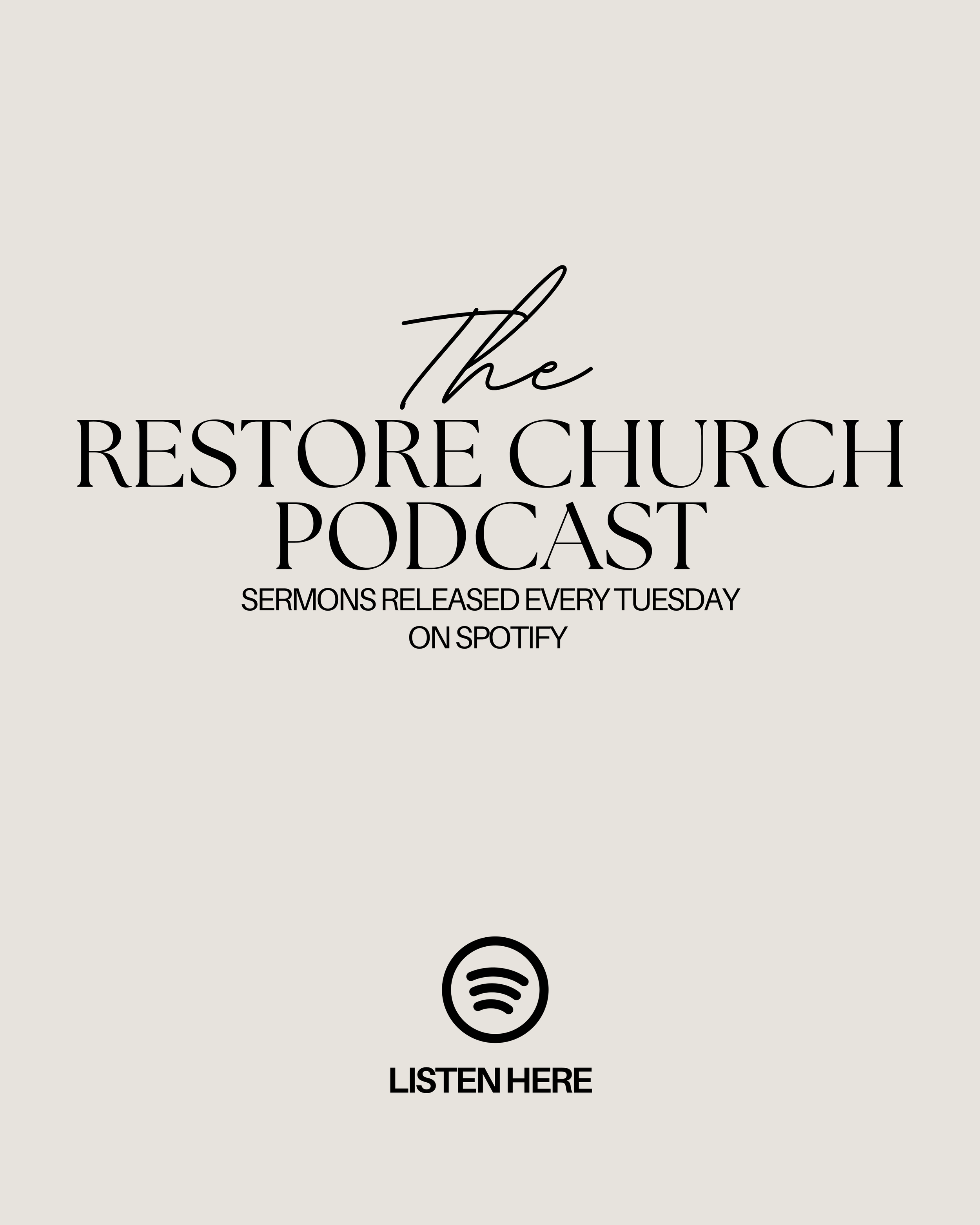 restore church podcast sermons