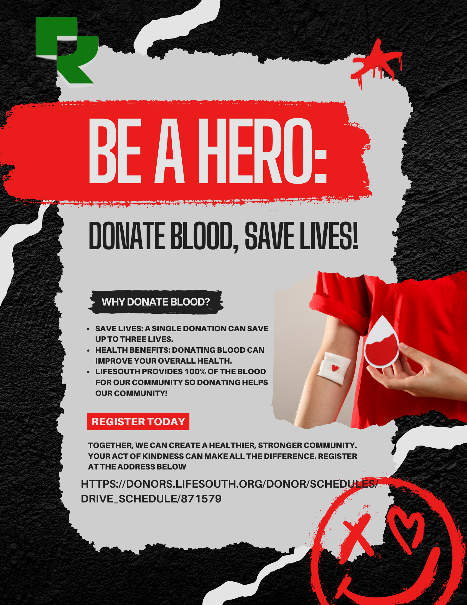 Launch Day Blood Drive