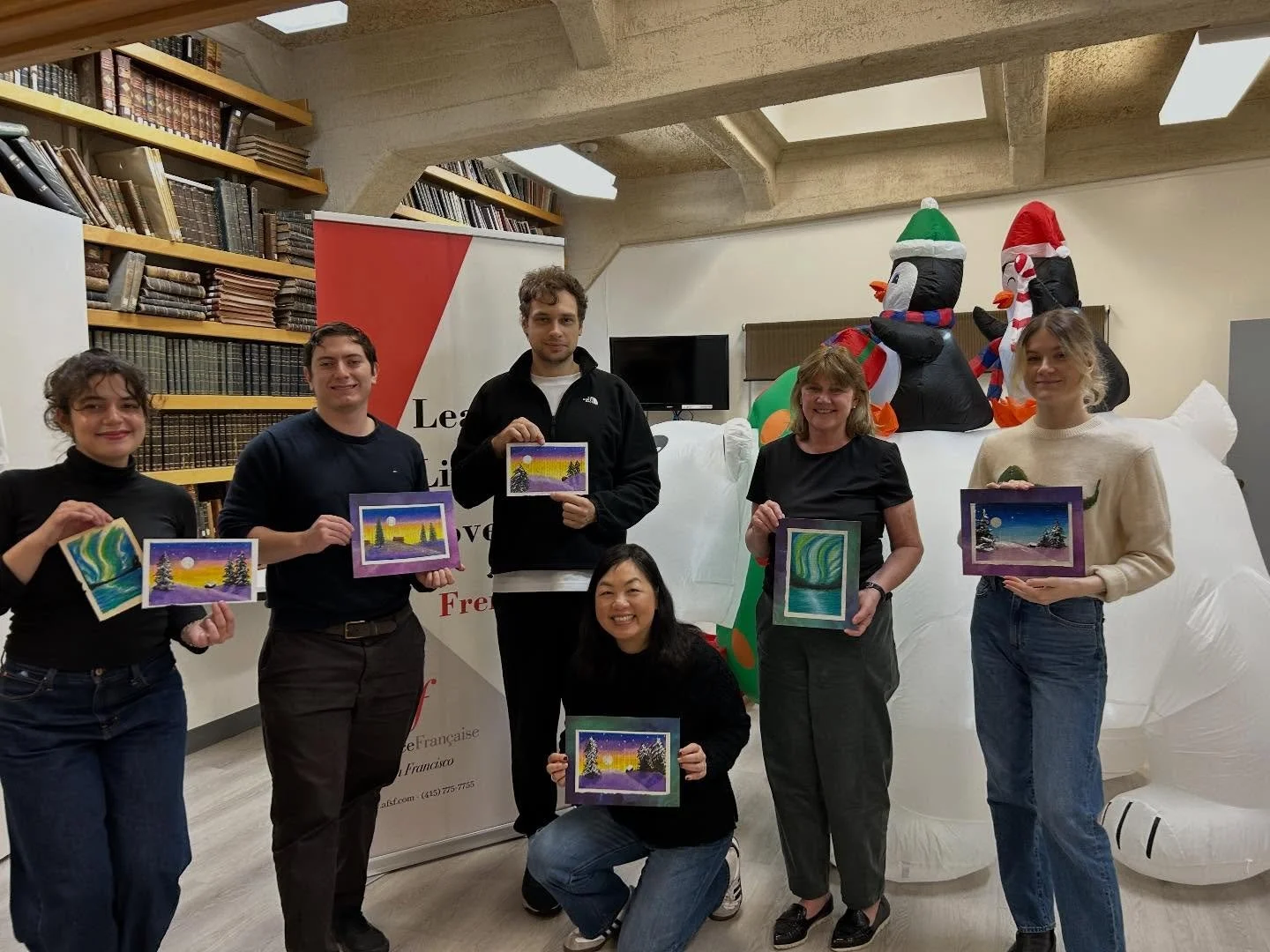 Last weekend, we wrapped up the Francophone Museum&rsquo;s 2025 season in style with our bilingual Art Brunch, themed around &lsquo;Winter Landscapes&rsquo;! ❄️

We want to address a huge BRAVO to all our budding artists for their stunning oil pastel