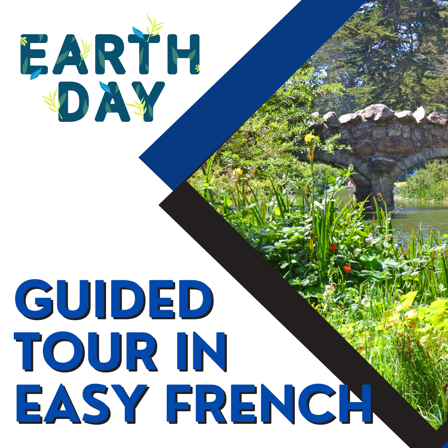 Golden Gate park - easy French guided walk 