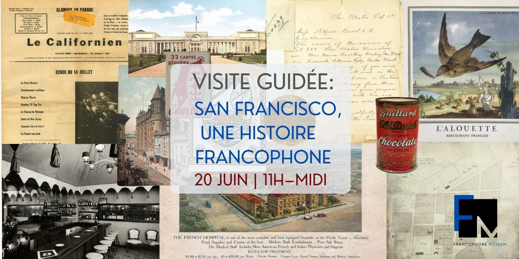 Visite guidée : San Francisco, une histoire francophone