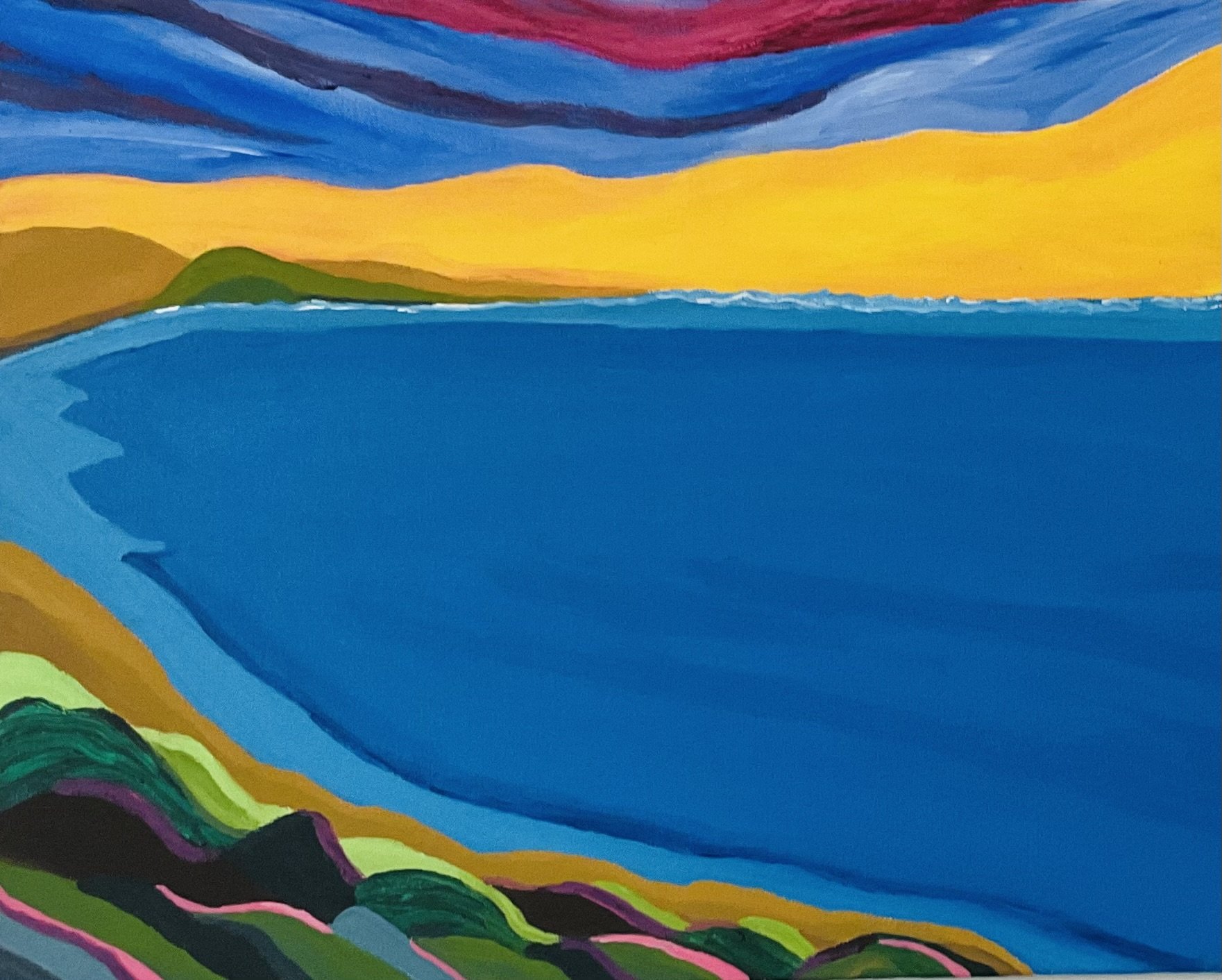 Beach Moments,.acrylic on canvas, 24x30_jpeg.jpeg