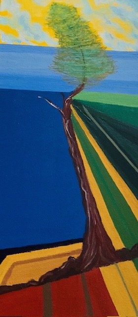 Tree Roadway, acrylic on canvas, 24x12_ (1).jpg