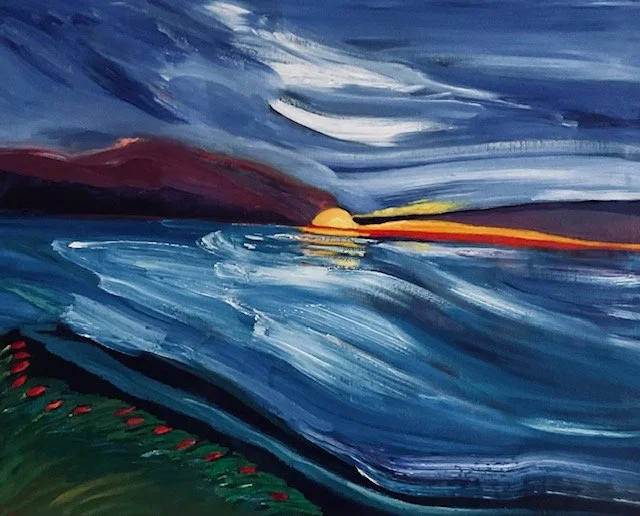 Imaginary Sunset, oil on canvas, 24x30$550.jpg
