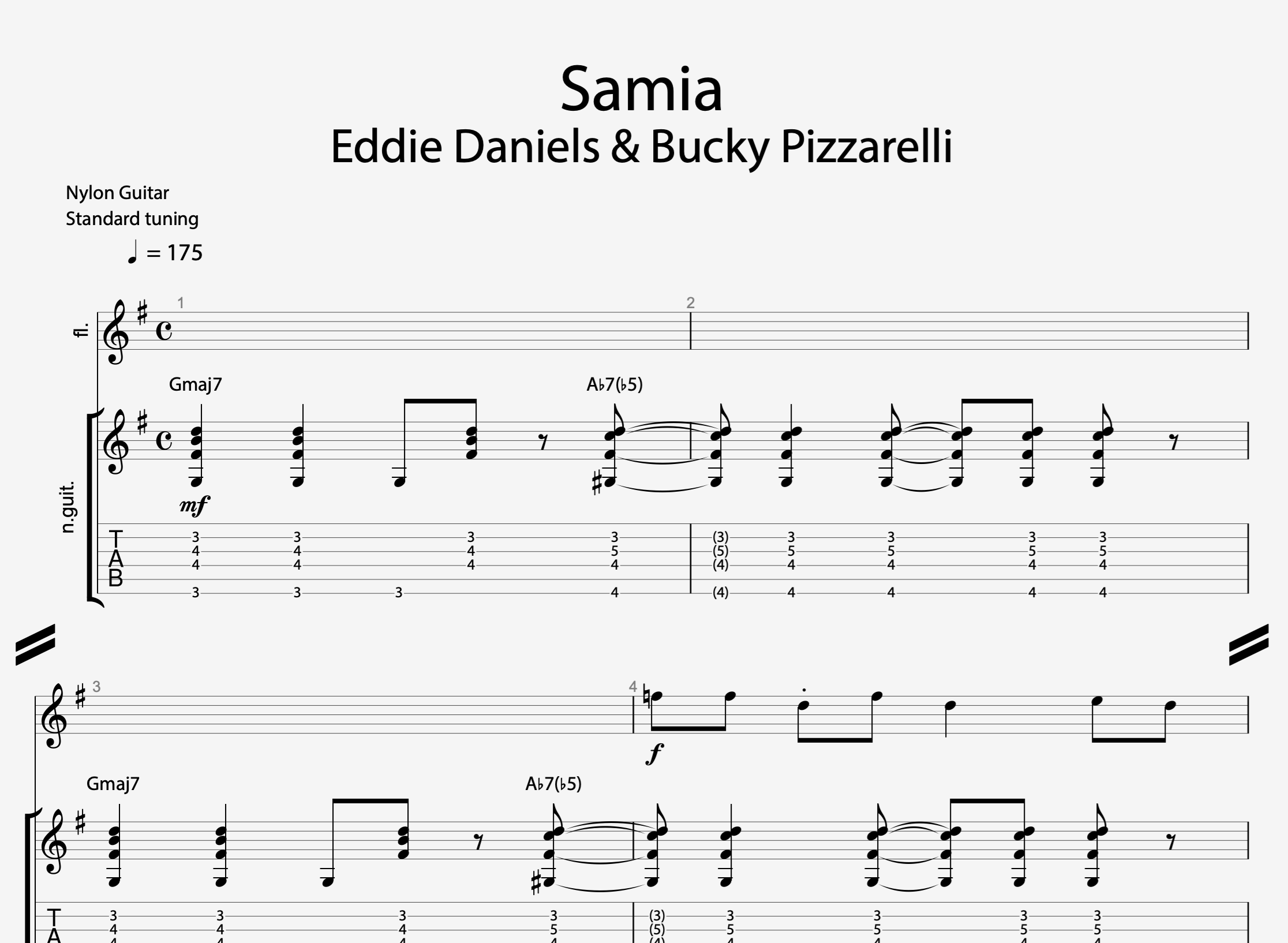 Samia • Eddie Daniels Bucky Pizzarelli