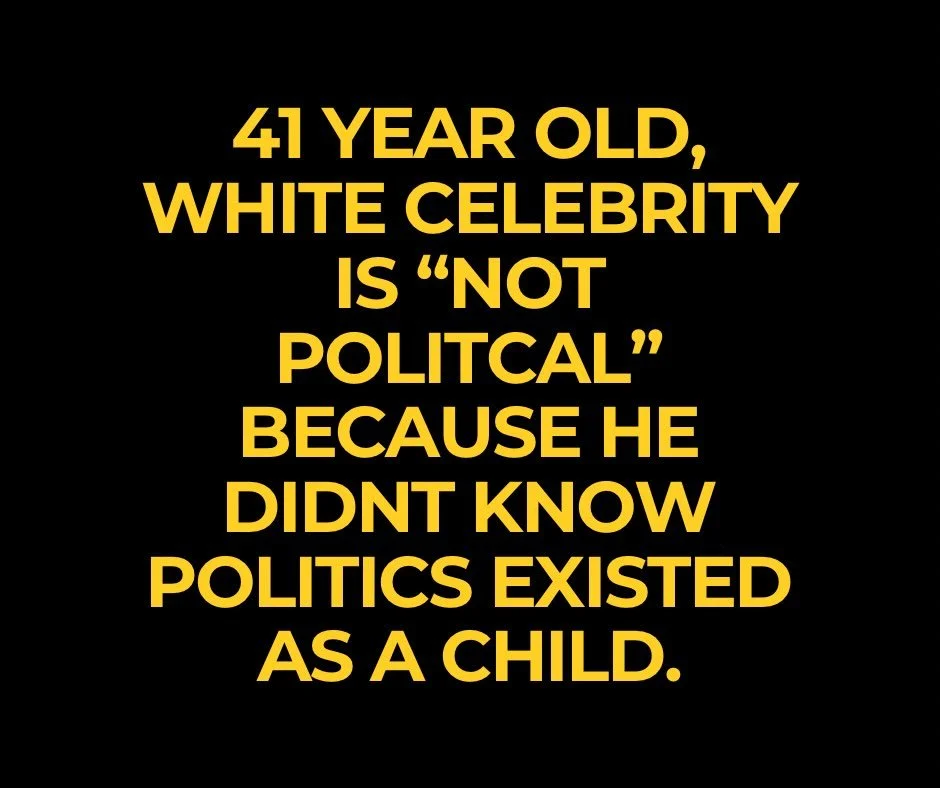@jellyroll615 is the EPITOME of white privlege. 
Profit from Black culture, win an award for it during a time when Black and brown people are being ripped from cars, homes, and churches to be unlawfully detained and have the audacity to hold a mic &a