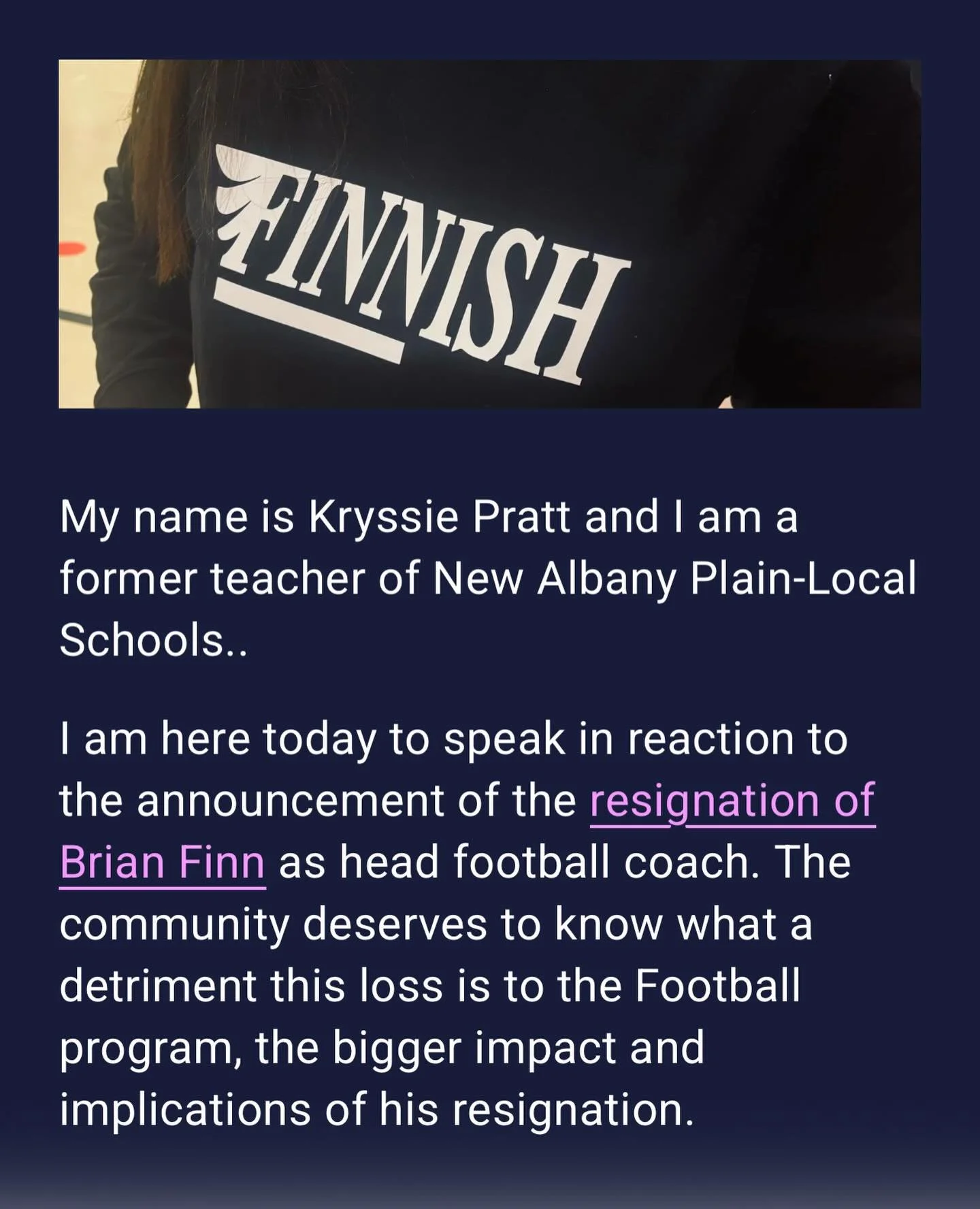 Urgent read for New Albany community, teachers, coaches, and staff!!! 
nobody-asked.com/blog/finnish
