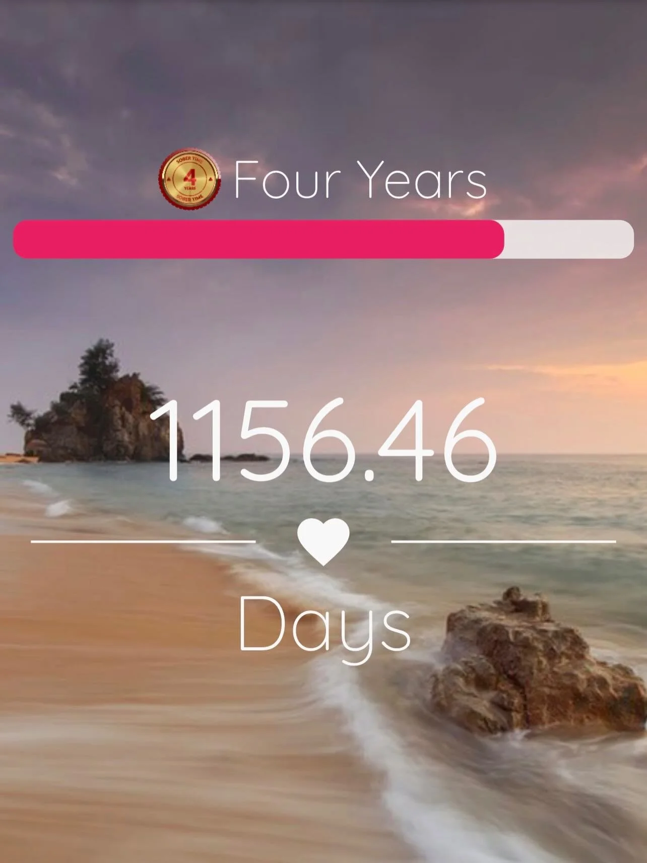 Celebrating every hangover free weekend since March 2023!