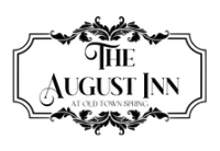 Sign for The August Inn, a bed and breakfast.
