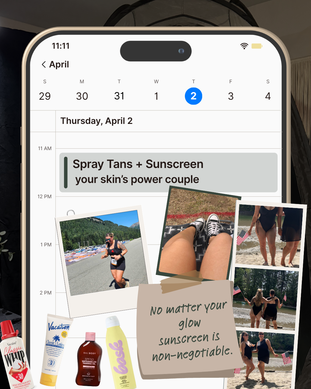 Spray Tans + sunscreen = your skin’s power couple 