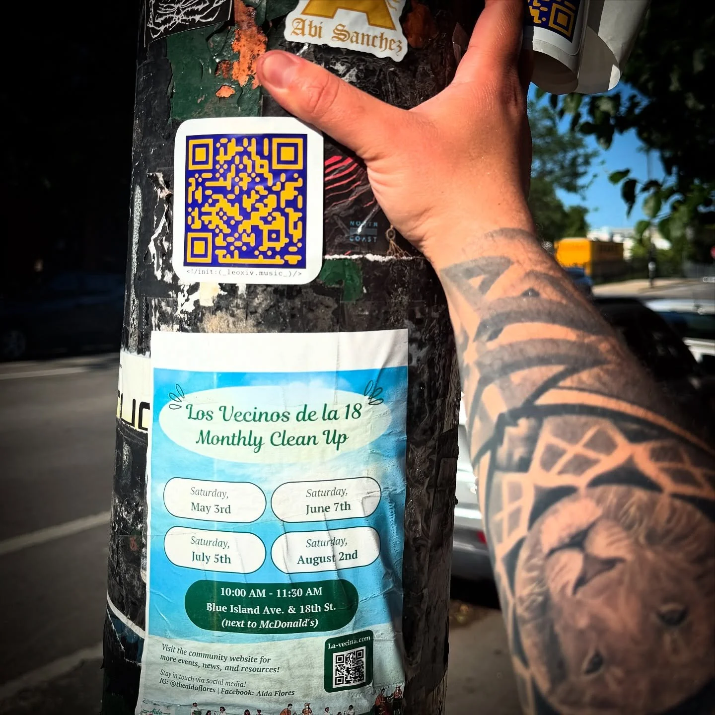 Guerrilla marketing campaign: commenced ☑️ #LeoXIV 🦁 #Midas 👑 #ColdOpen ❄️ #ComingSoon 🎵