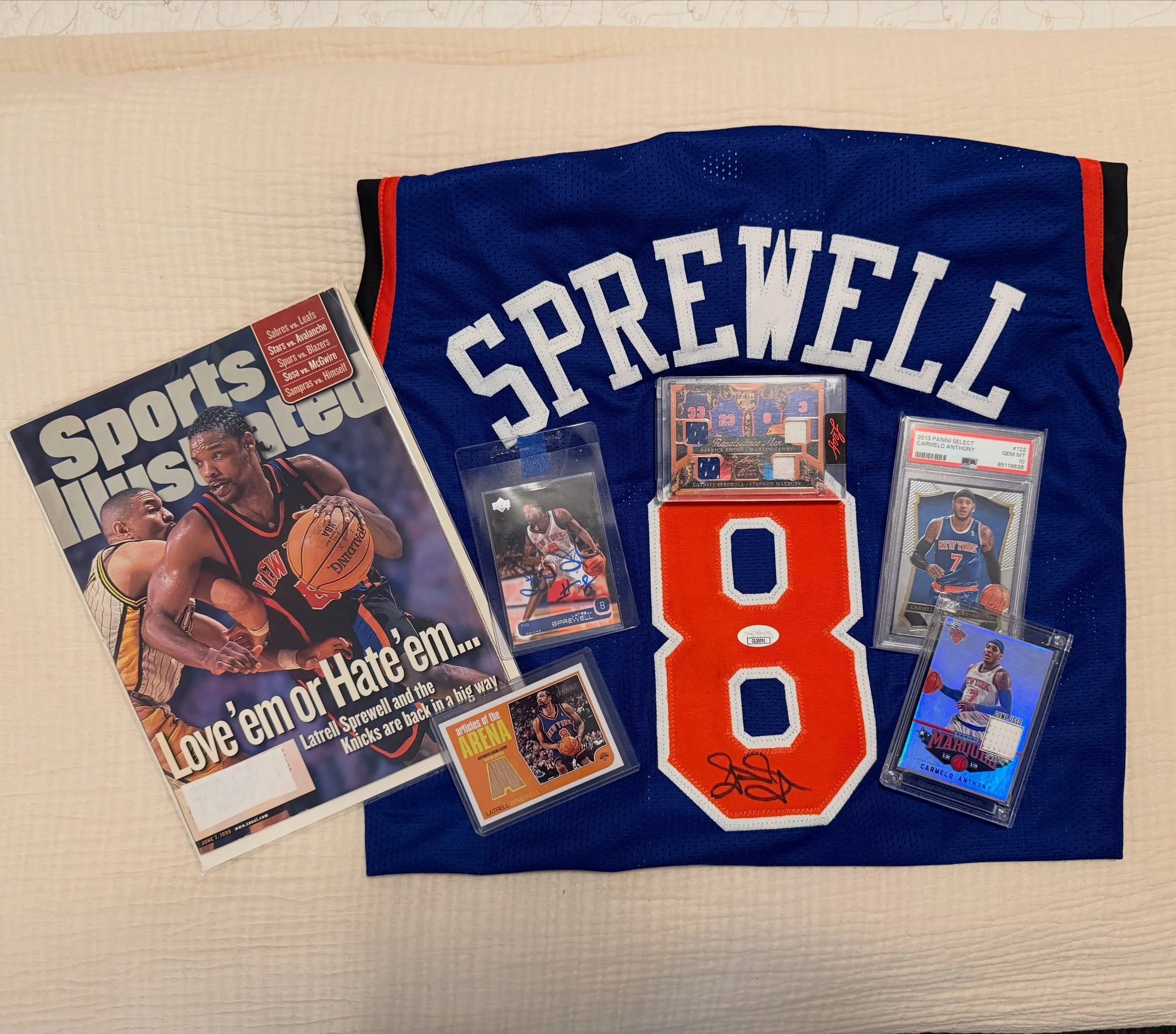 It&rsquo;s pretty surreal to see a rematch of the &lsquo;99 finals a quarter of a century later. The Knicks were my favorite NBA team as a kid (aside from the Jordan-era Bulls, of course). Latrell Sprewell was my favorite player &mdash; years later, 