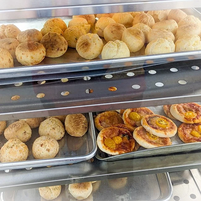 Delicious cheese puffs