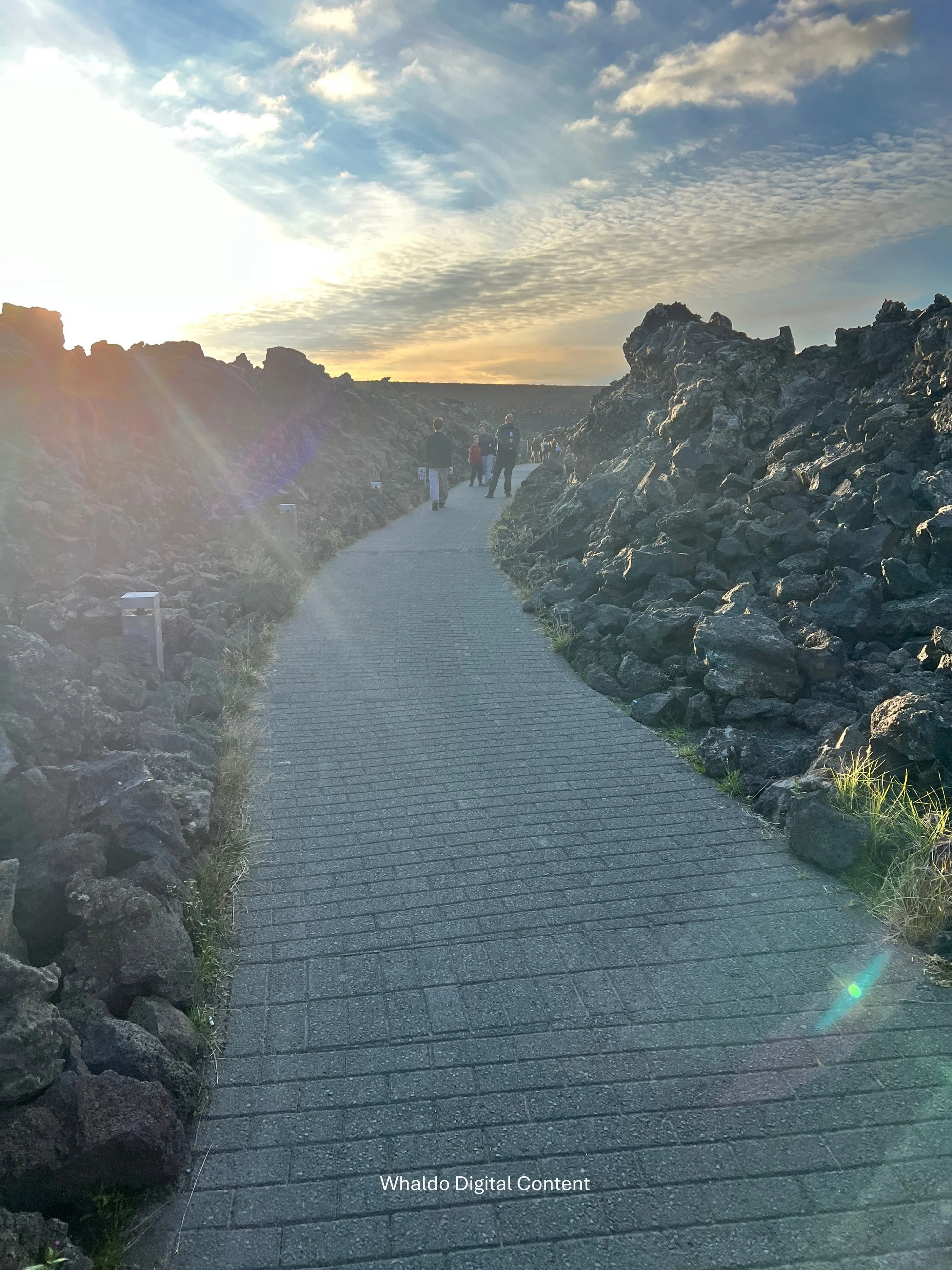 cleared path to Blue Lagoon.JPG