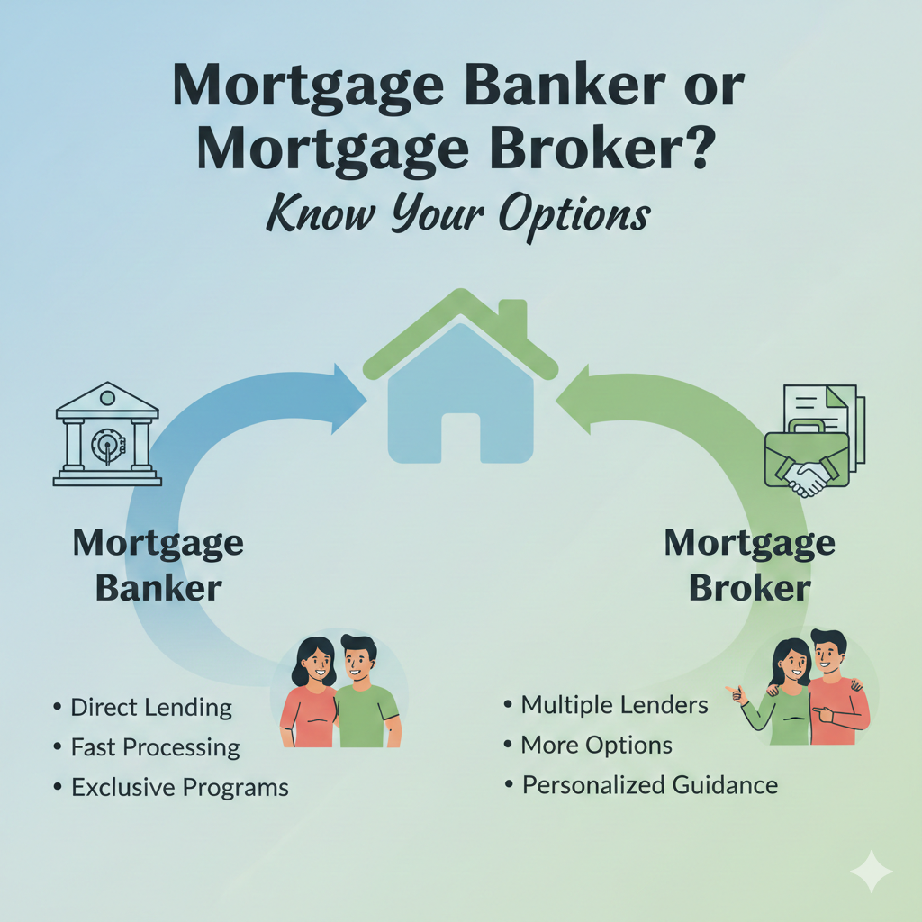 Mortgage Bankers or Mortgage Brokers - Which One Is Right for You