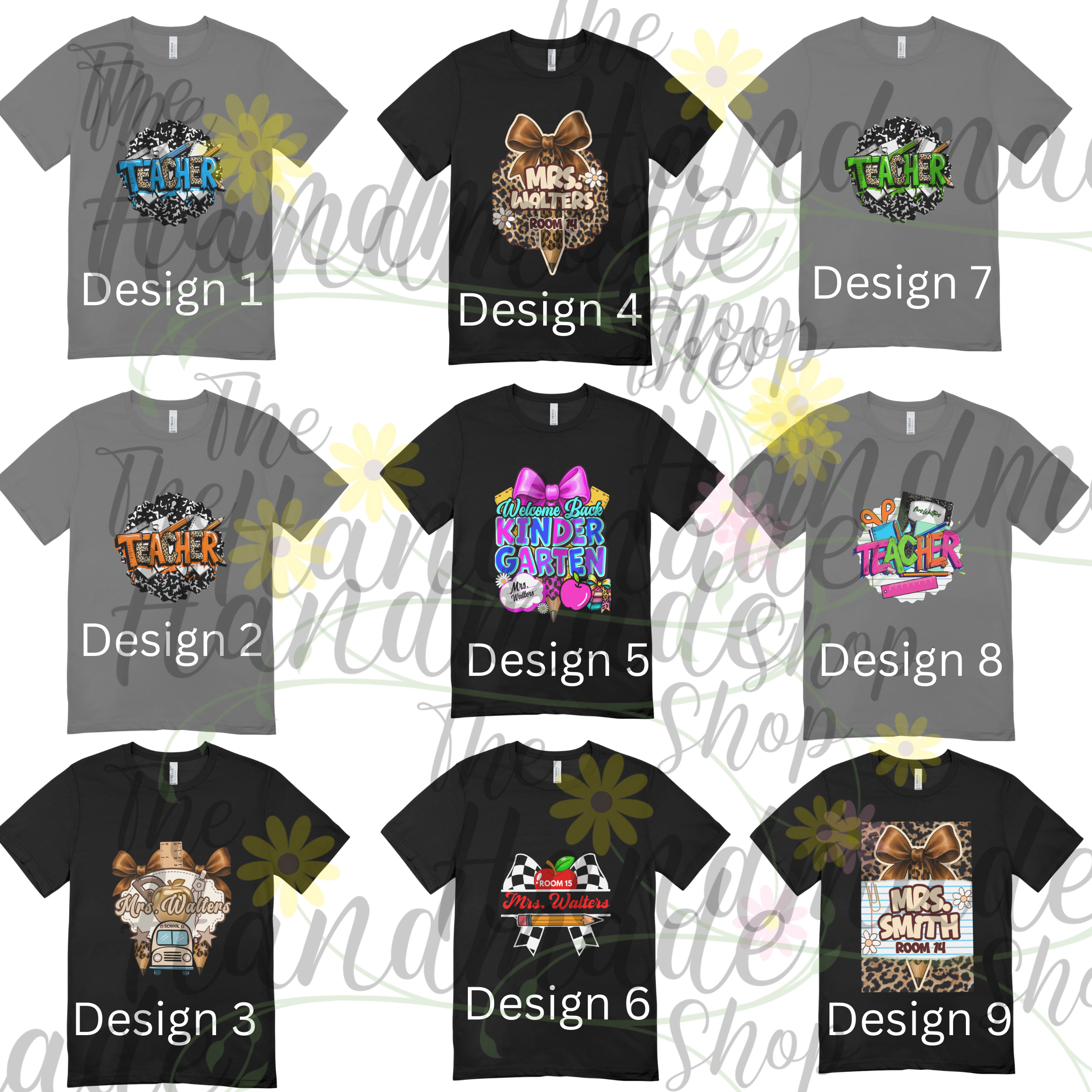 Teacher Shirt Bundle (5 T-shirts)