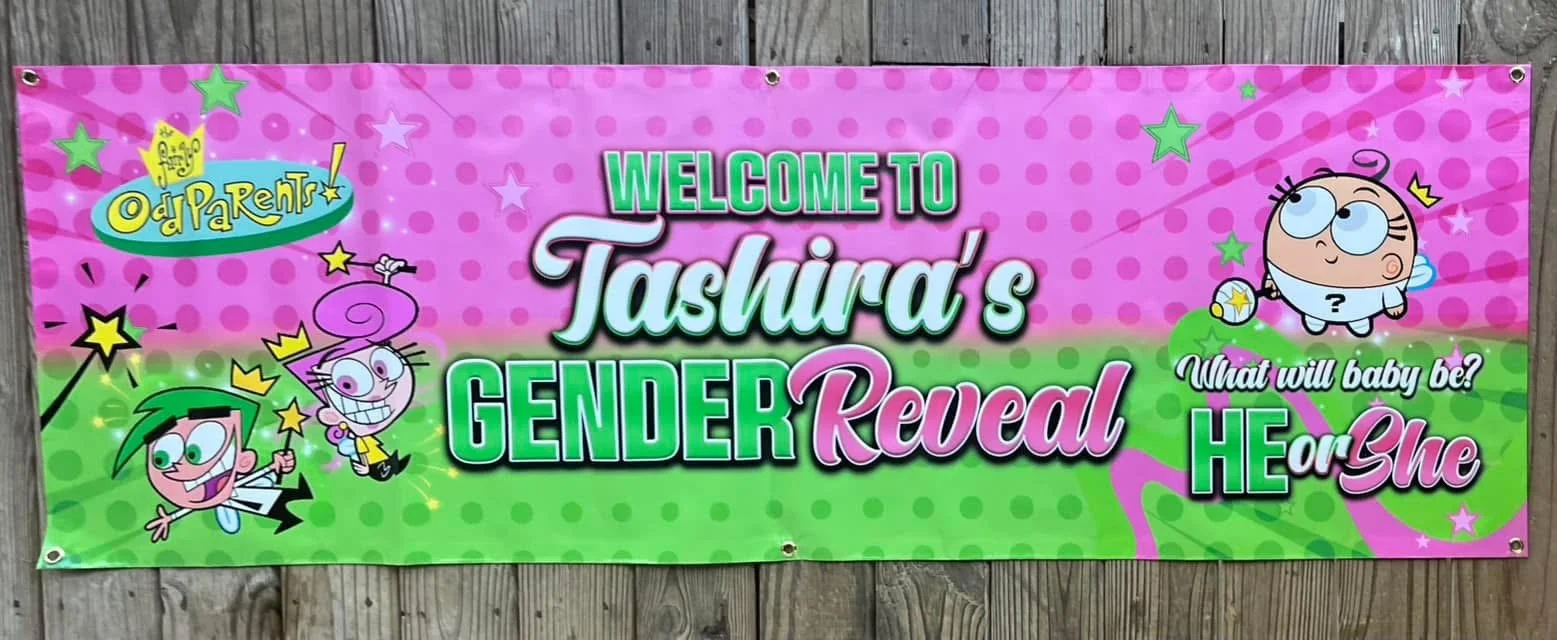 Baby Shower Custom Banner 2x6