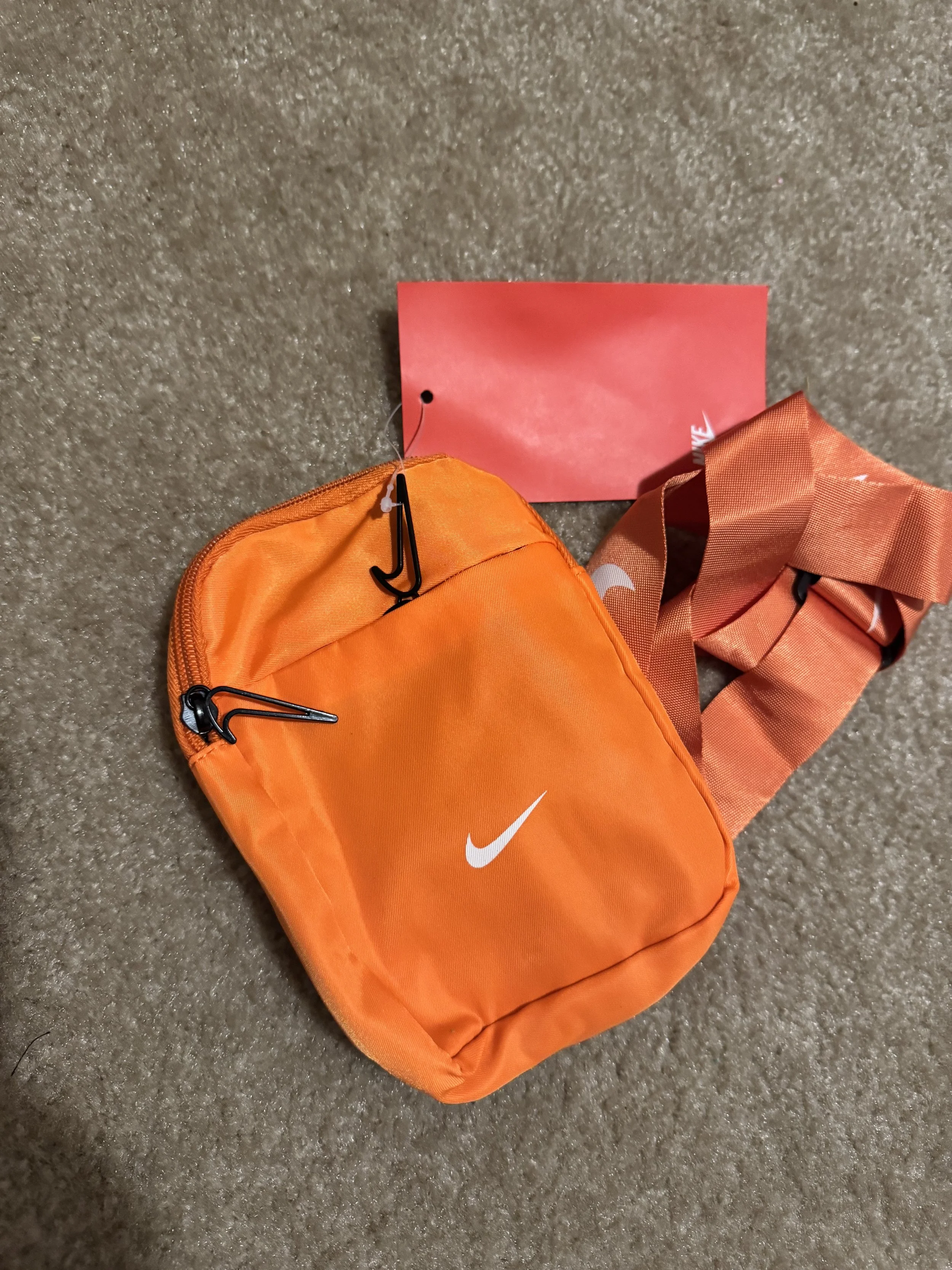 Orange  Nike Crossbody Bag