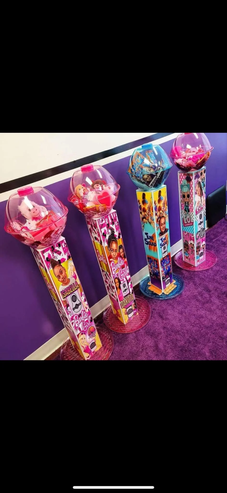 Easter Gumball Machines (4ft)