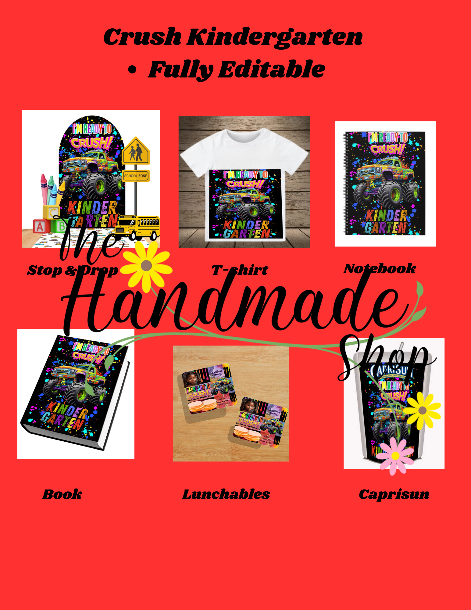 Kindergarten Back To School- Digital File ONLY