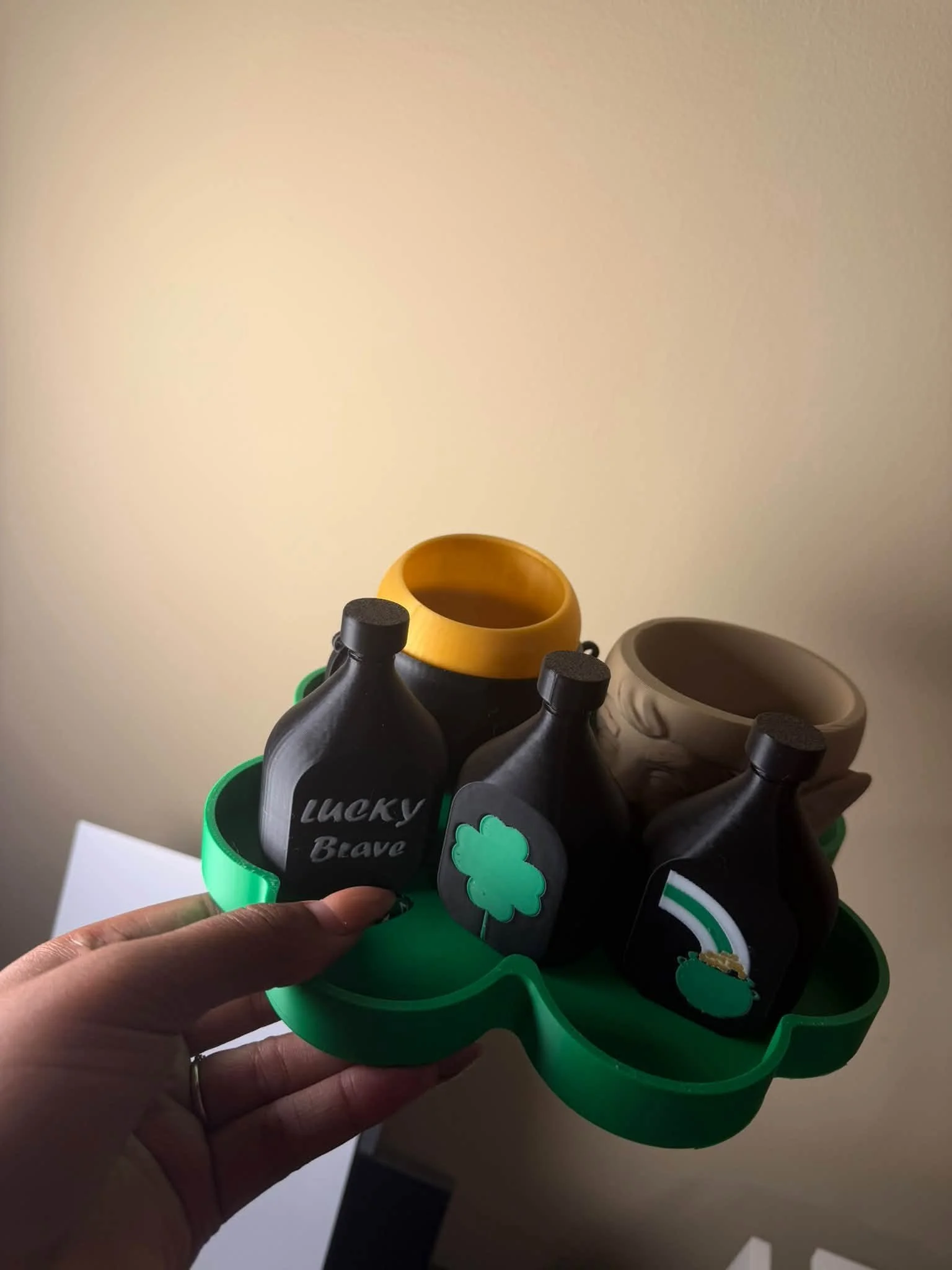 Green & Gold St. Patrick’s Day Pot Set