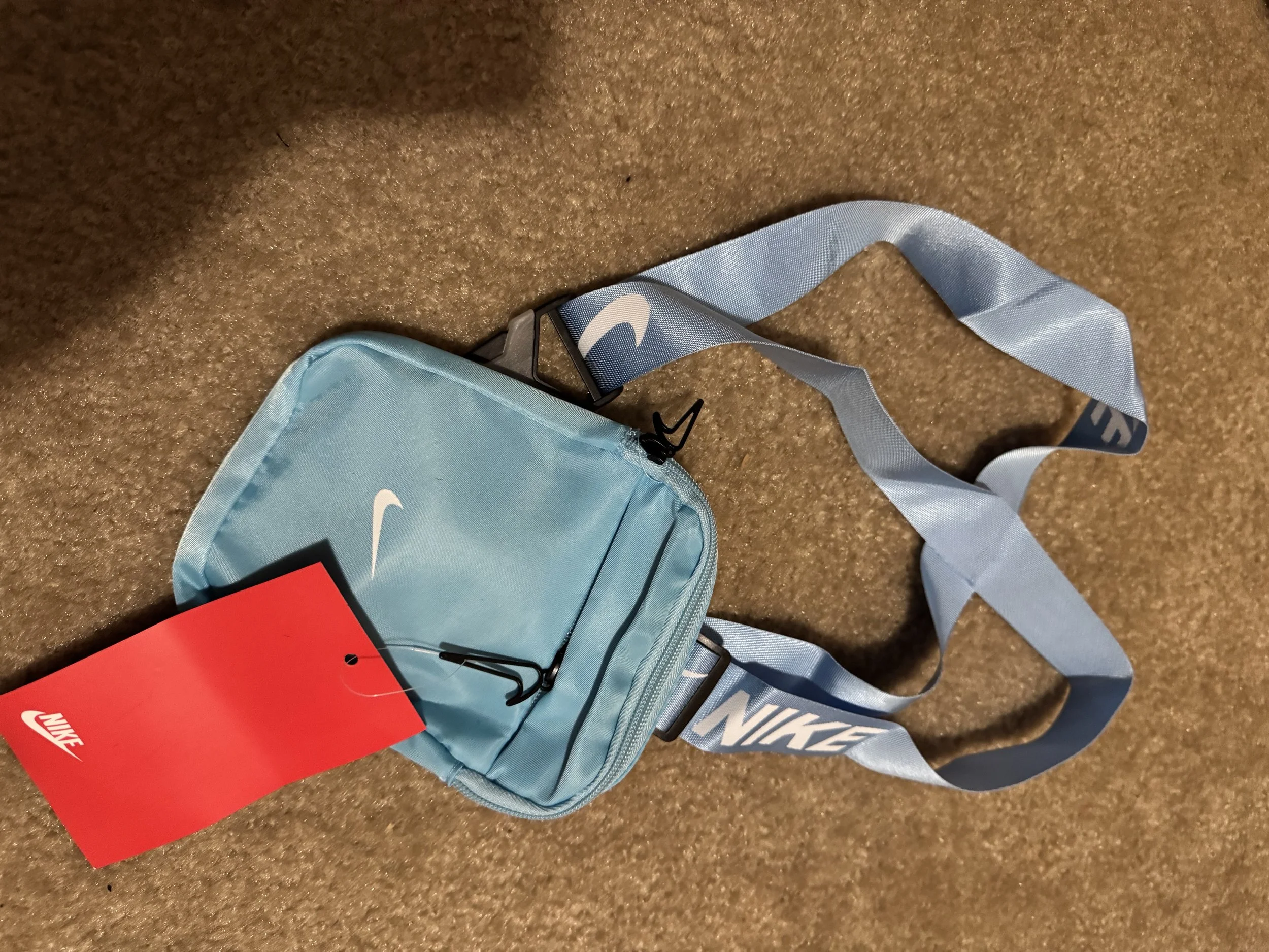 Baby Blue Nike Crossbody Bag