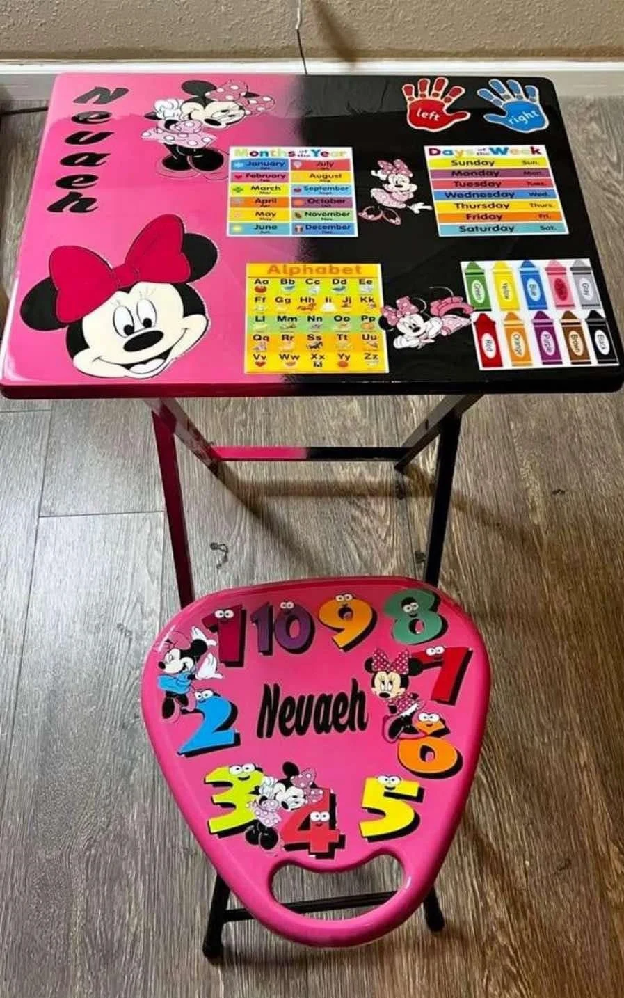 Children Tray Table w/Stool