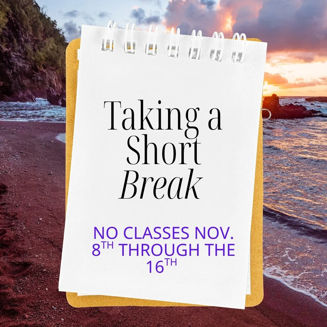 Hey K9 Crew! This is a reminder I will be out of state November 8th through the 16th. No classes will be occurring. Please don't hesitate to reach out with concerns or new issues while I am away. Remember the sooner I know, the sooner I can help. See