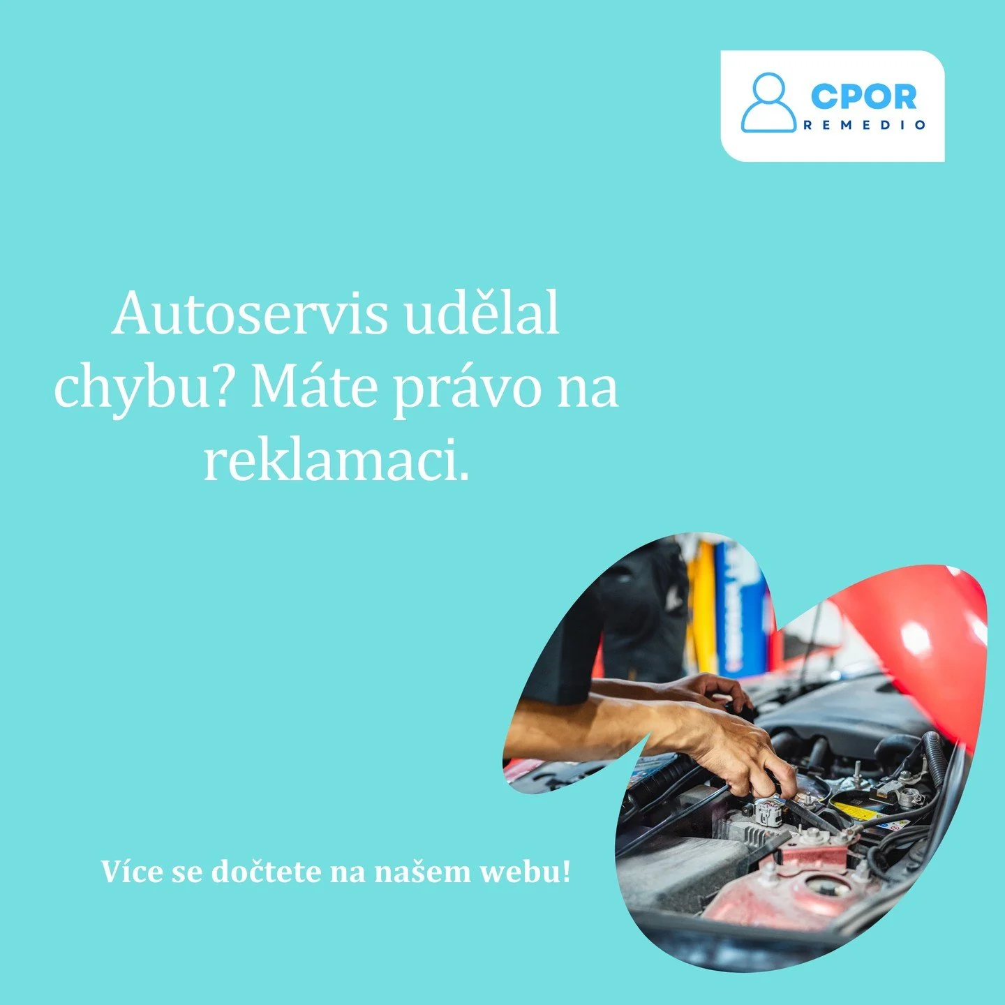 &Scaron;patně proveden&aacute; oprava v autoservisu nen&iacute; va&scaron;e chyba a nemus&iacute;te ji ti&scaron;e přijmout. Reklamace služby je běžn&yacute; postup &mdash; stejně jako u jak&eacute;koliv jin&eacute; pr&aacute;ce.
V&iacute;ce o tom, j
