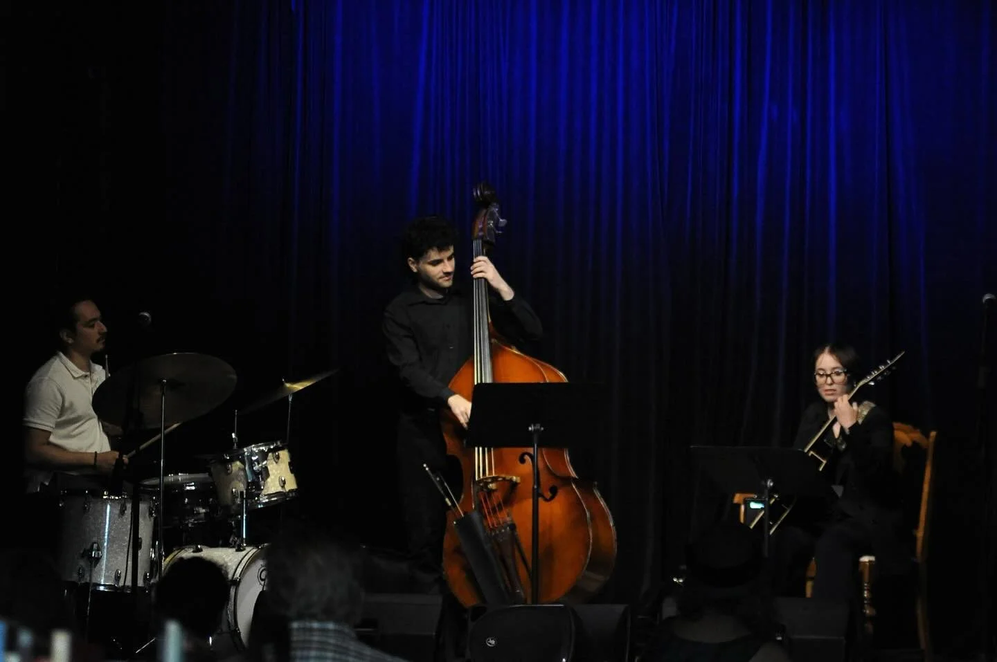 Thank you to everyone who came out to our session yesterday!! I had a great time and am super grateful to @coldplungerecords for supporting the event as well as @therobintheatre for hosting and getting some great pictures!!!