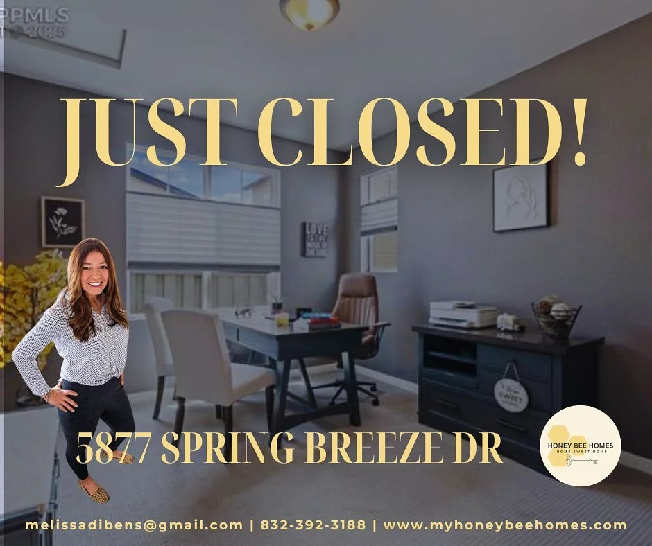 Buzz-worthy news &mdash; we just closed! 🐝🔑
This sweet home is officially off the market. On to the next hive!
#HoneyBeeHomes #JustClosed #coloradospringshomesforsale