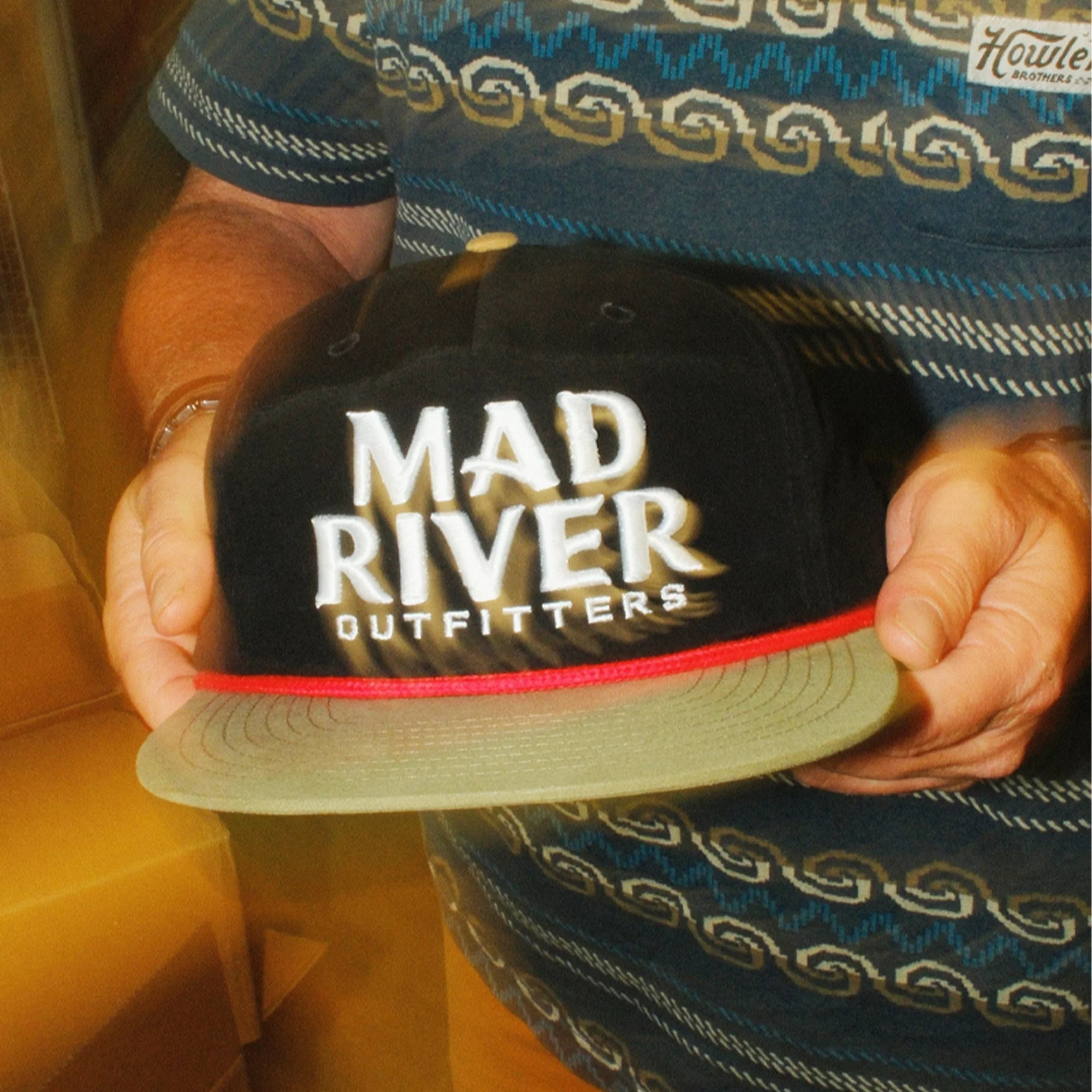 Untitled-1_0010_Mad River Outfitters Pinch Front Grandpa Hat Black Biscuit Loden Red Lifestyle 2.jpg