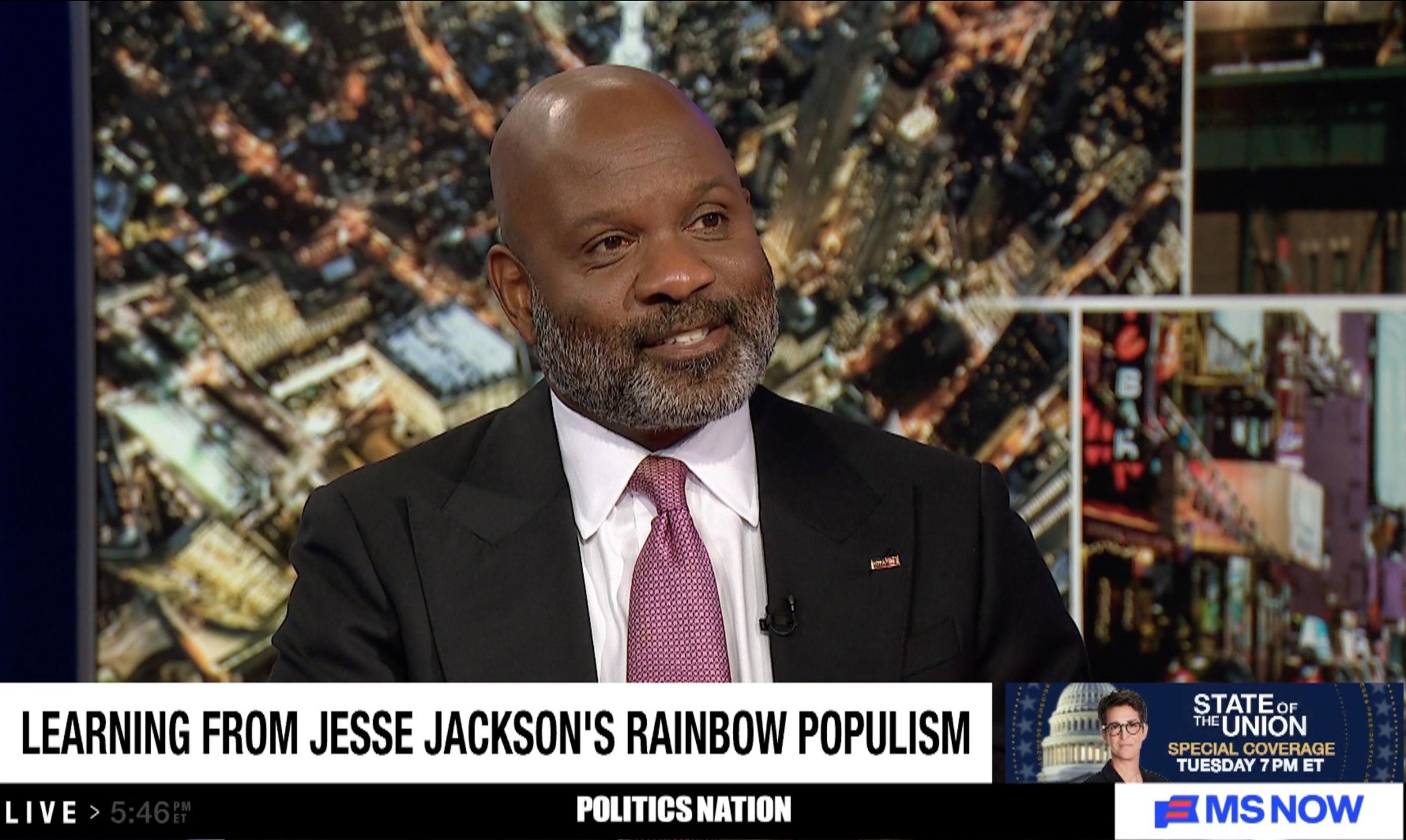 Lamell McMorris on MSNBC’s Politics Nation