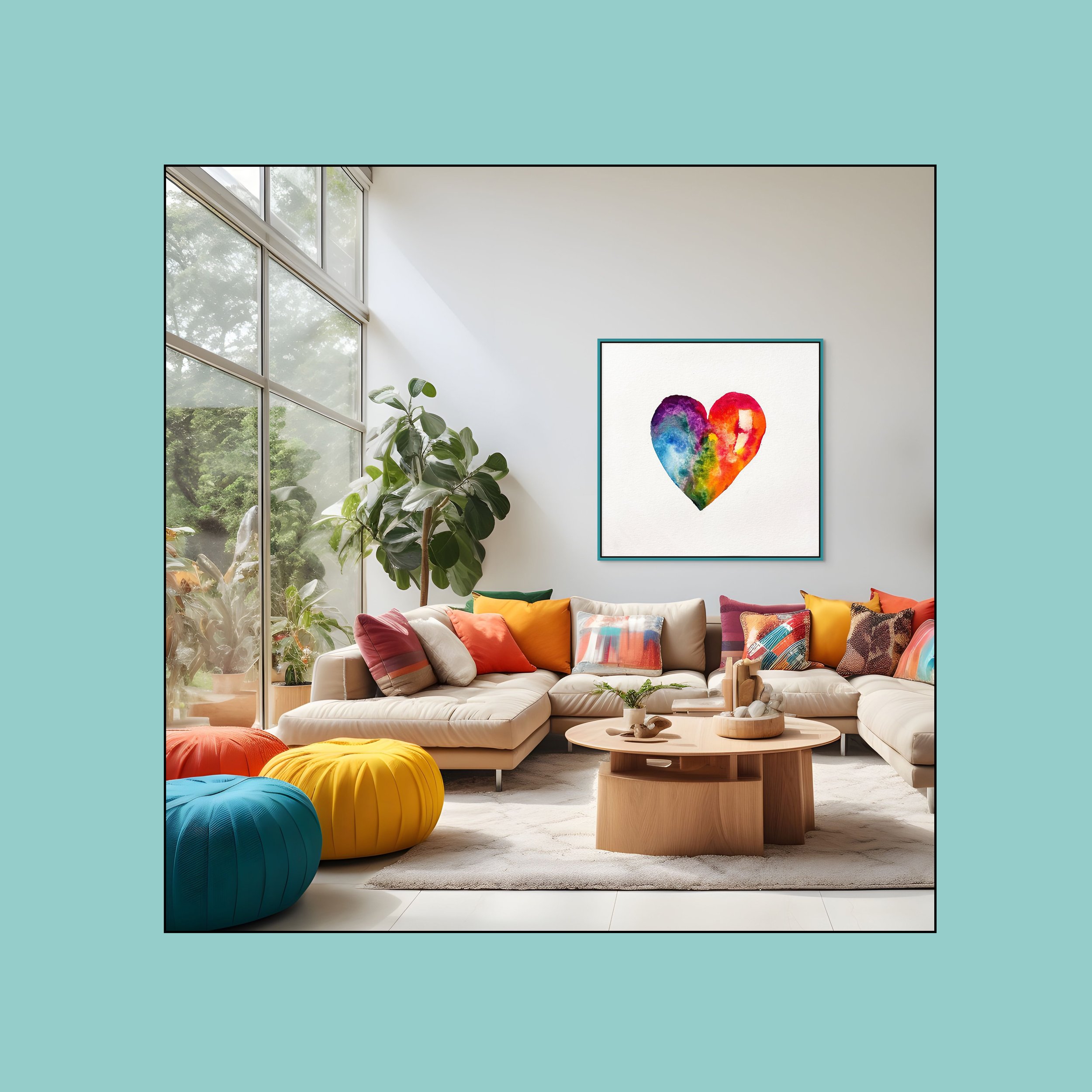 Happy Heart_ for Artplacer_FLYBABY ART _in turqouise square.jpg