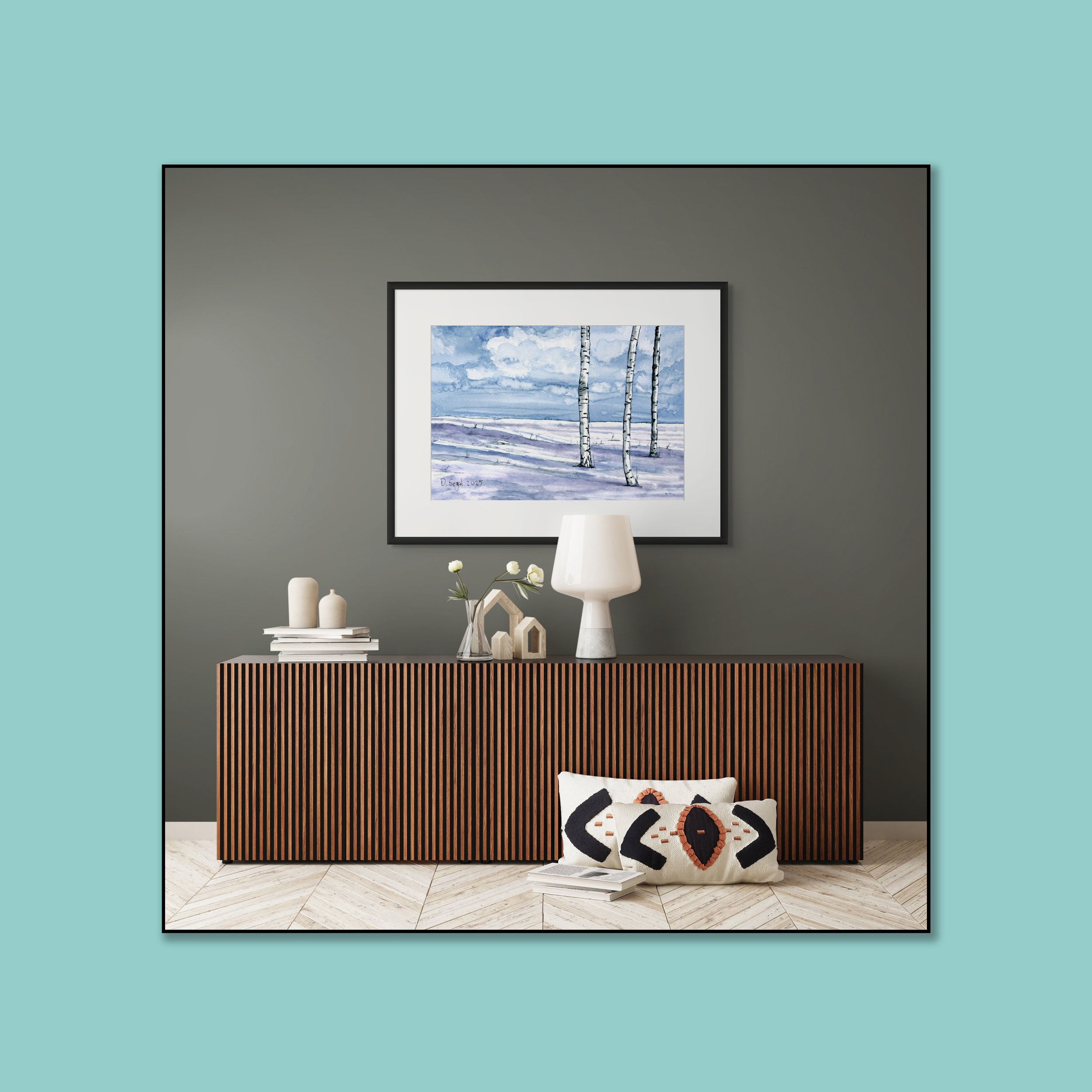 Barren Birch Scape b _ for Artplacer_FLYBABY ART _in turqouise square-Recovered.jpg