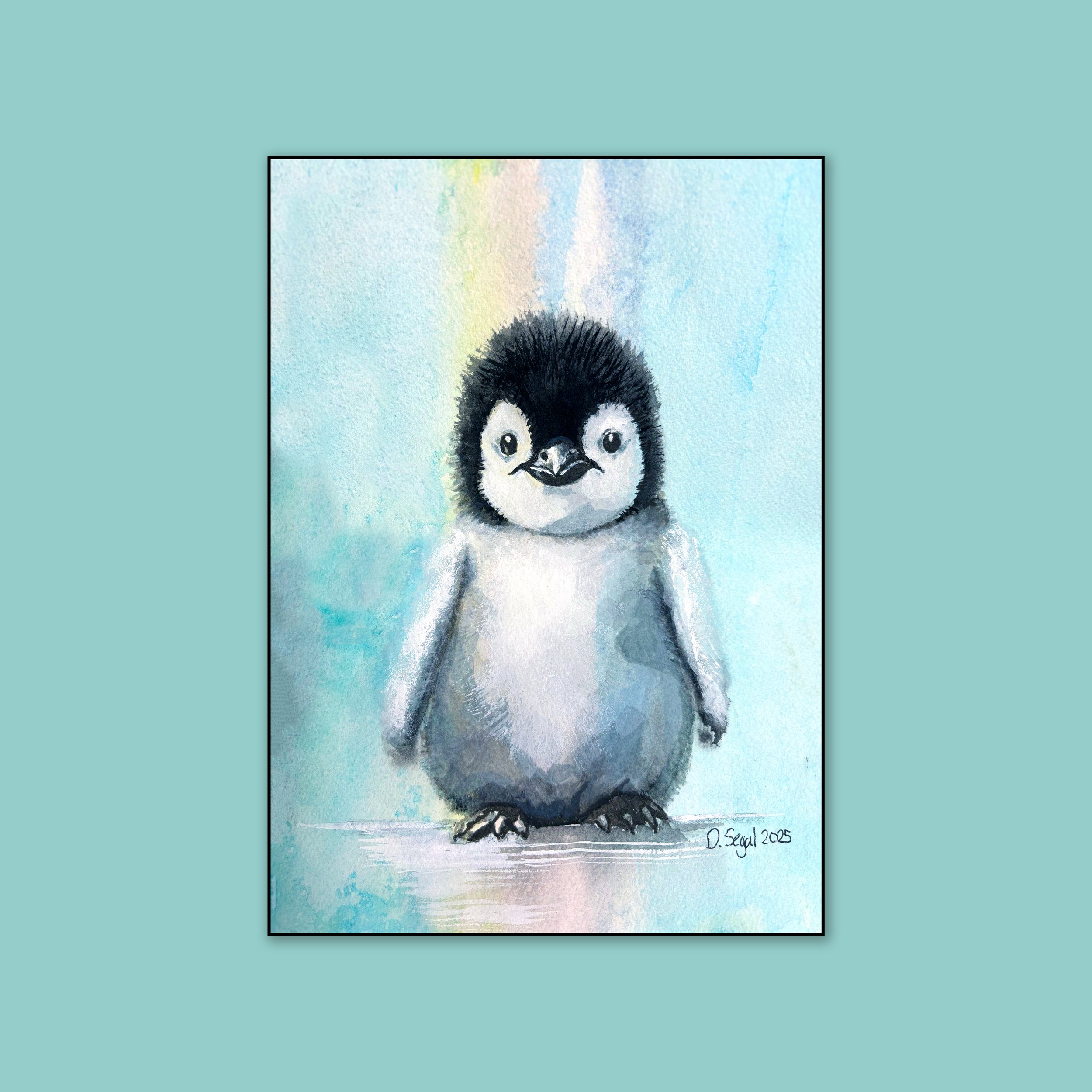 Penguin b_ for FLYBABY ART _in turqouise square-Recovered.jpg