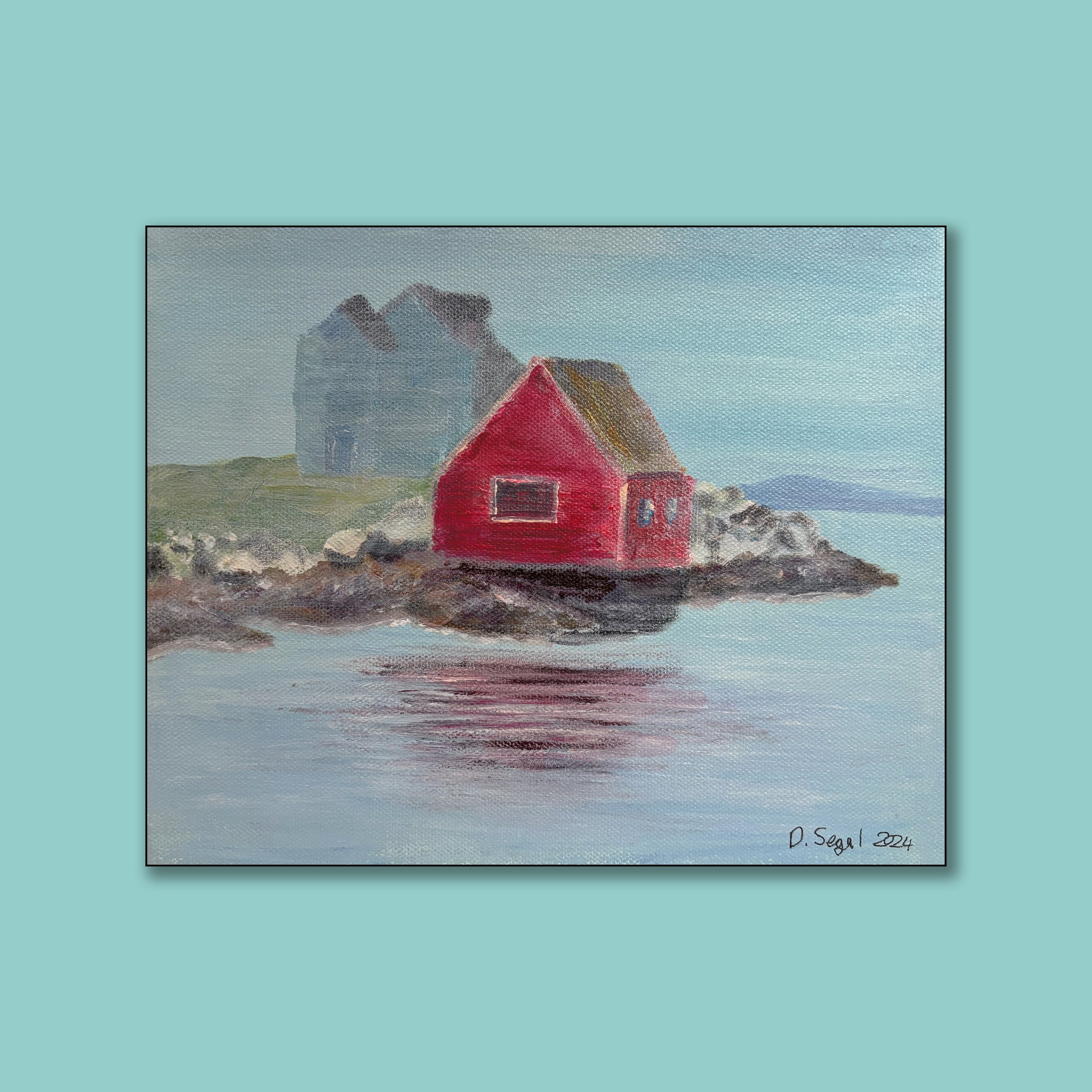 Mist at Peggy's Cove _for FLYBABY ART _in turqouise square.jpg