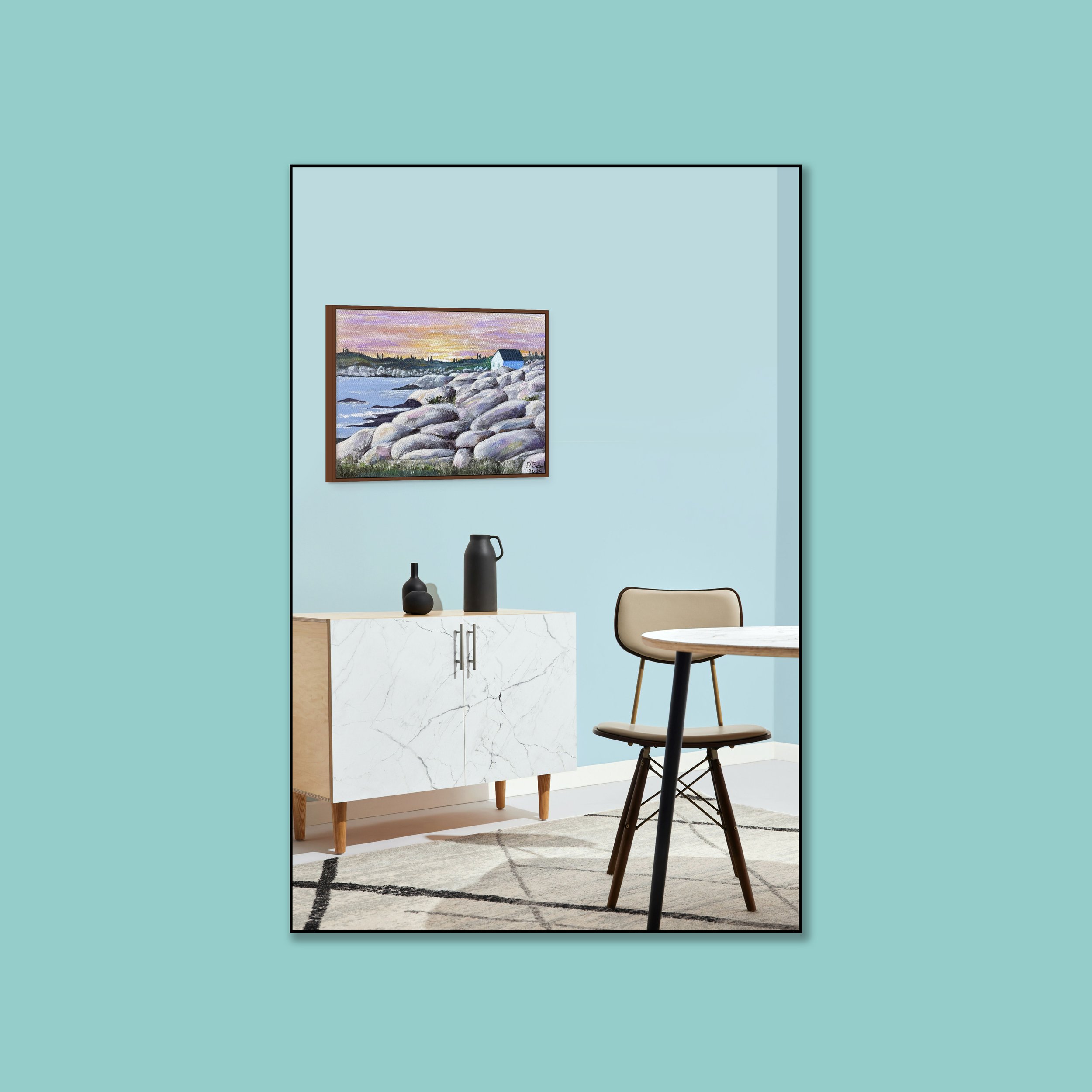 Peggy's rocks _ for Artplacer_FLYBABY ART _in turqouise square-Recovered.jpg