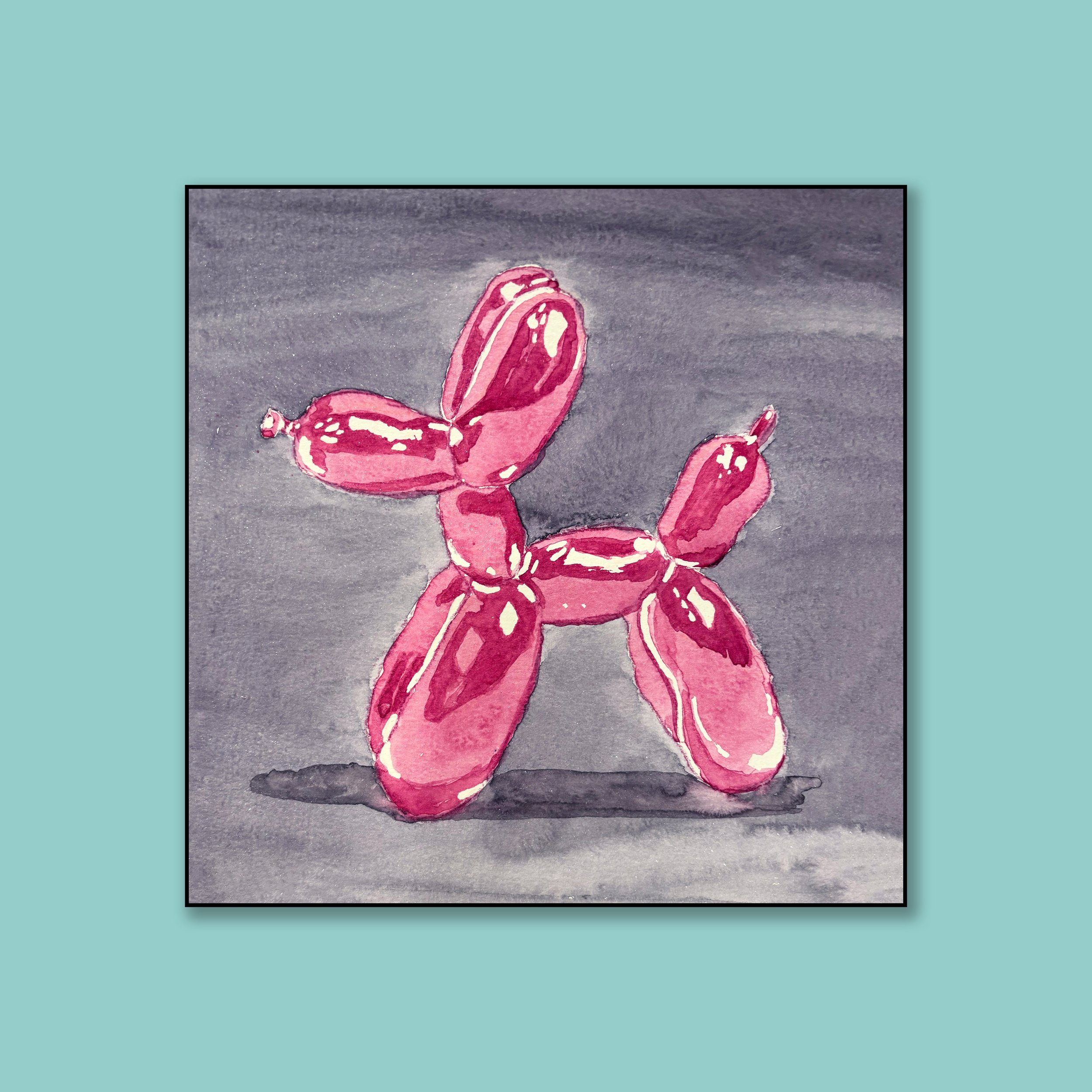 Pink Water Dog