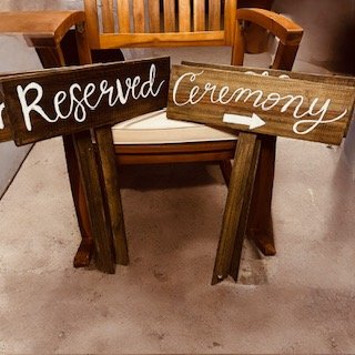 Wooden Directional Signs