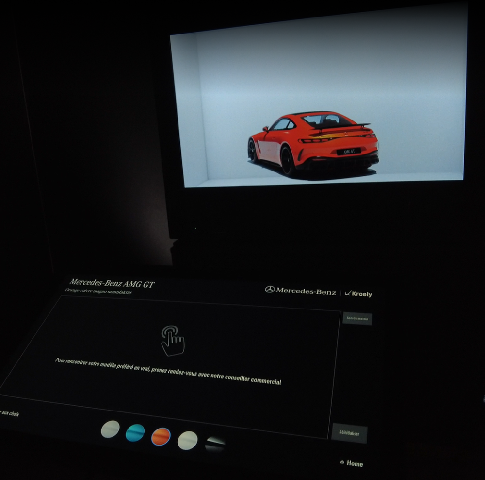 Projection scénique