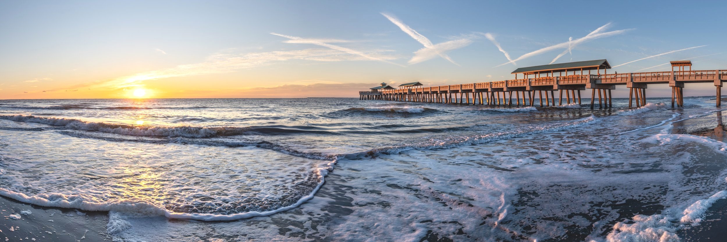 Folly Beach Panorama