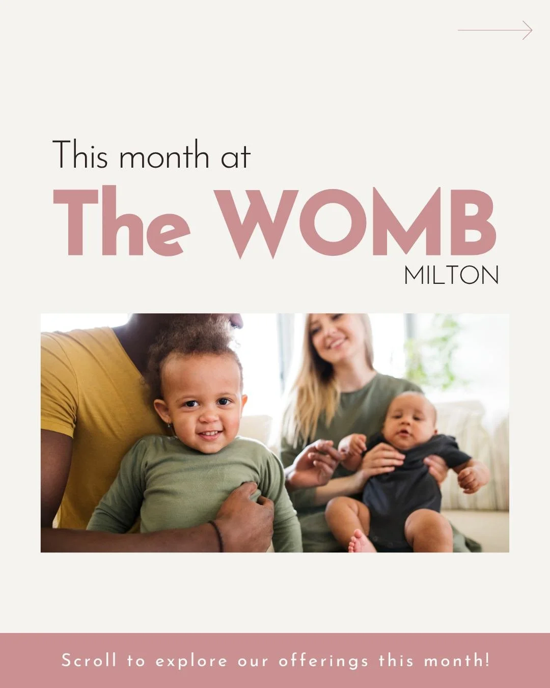 As the year&rsquo;s final months unfold, we&rsquo;re leaning into reflection, connection, and care for ourselves, our little ones, and our community. 🌿

November at The WOMB Milton is filled with gentle opportunities to nurture your body, your famil