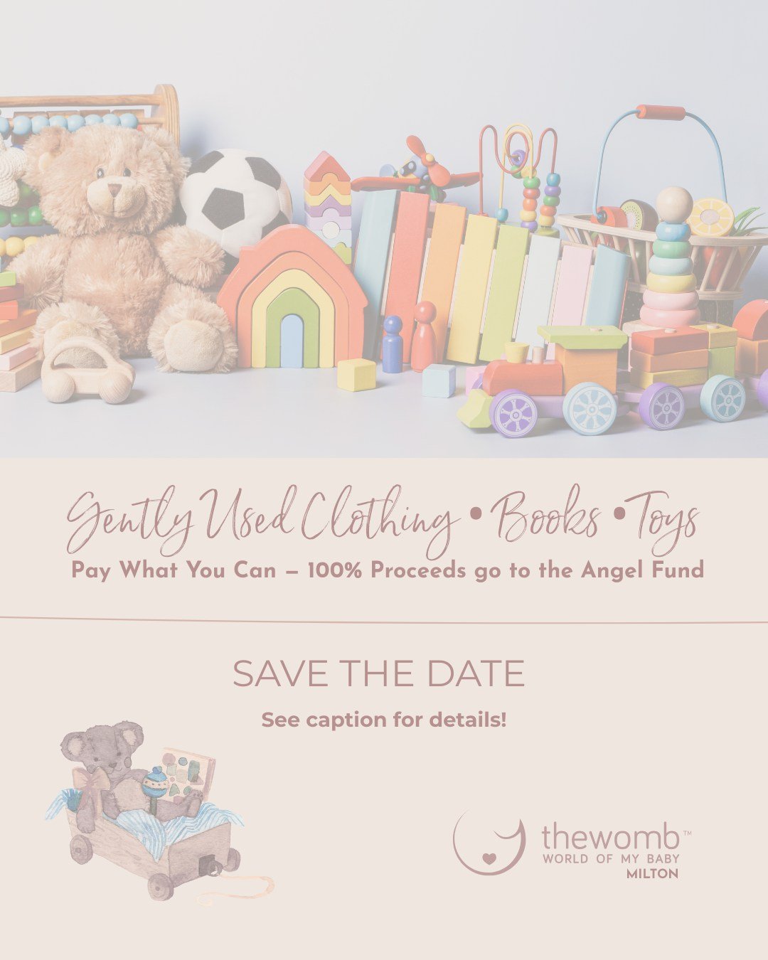 This season, let&rsquo;s come together to care for one another 💛
We&rsquo;re now collecting gently used children&rsquo;s clothes, books, and toys for our upcoming community event &ndash; and we&rsquo;d love your help!

🗓️ Donation Drop-Off:
Now thr